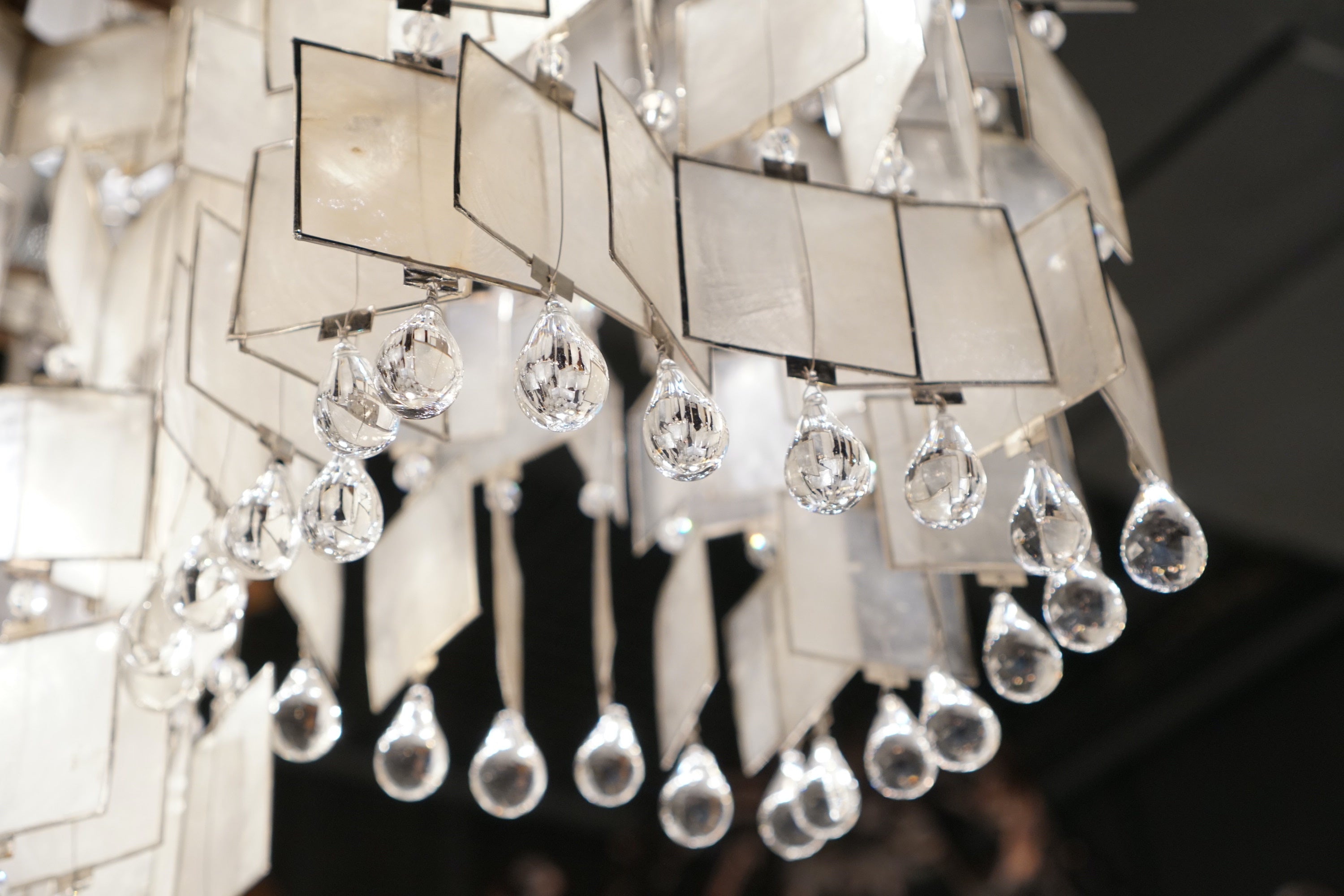 Cubicca Capiz Natural Dining Light