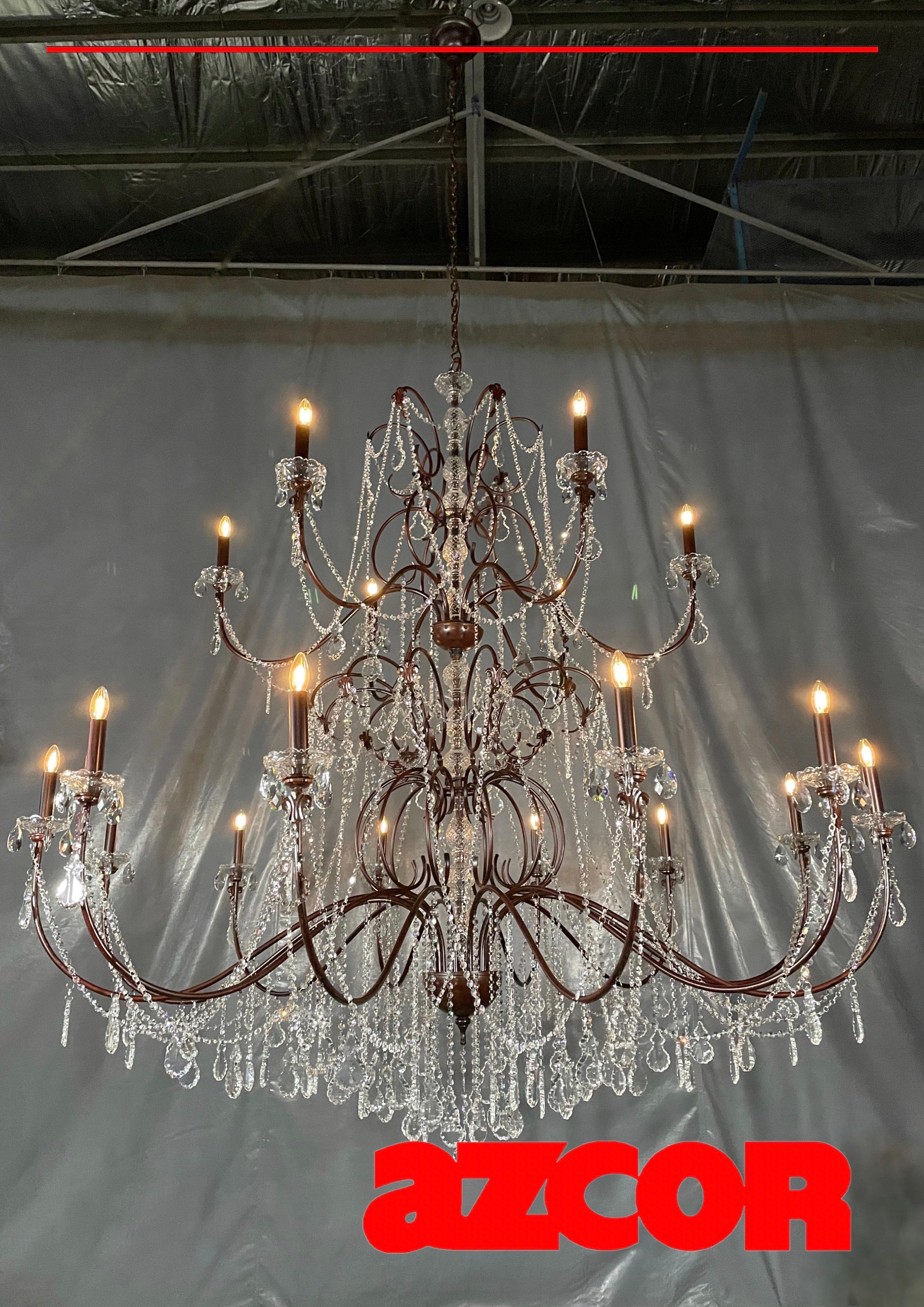 Giza 2-Tier Chandelier 18