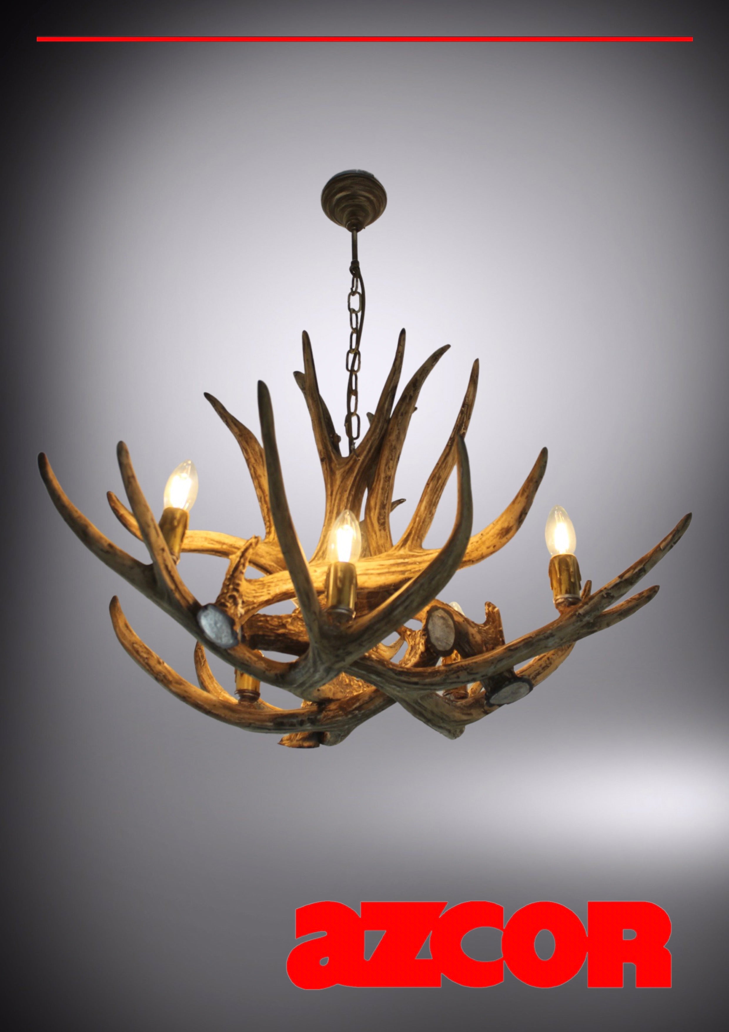 Antler Chandelier 6