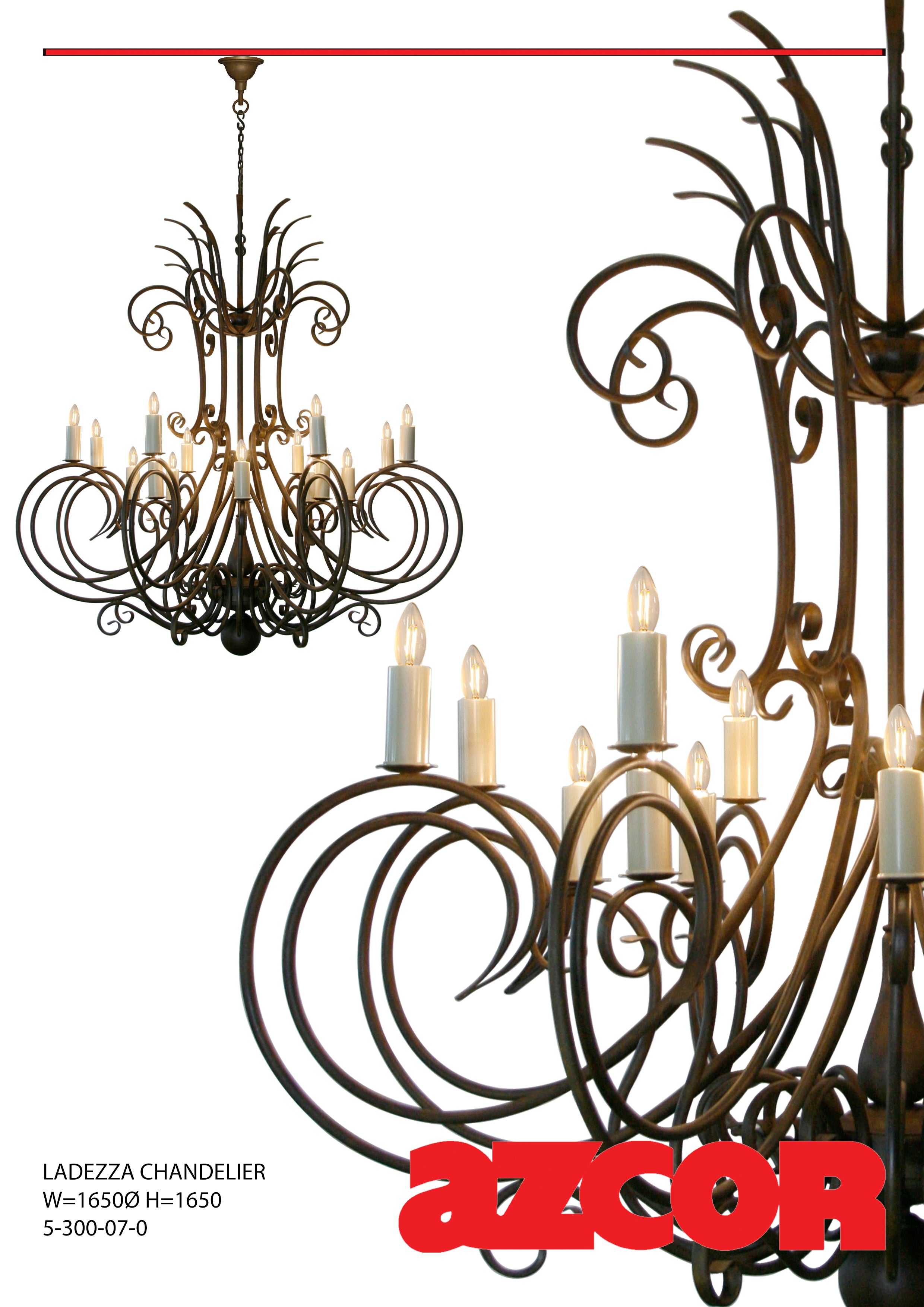Ladezza Chandelier 16