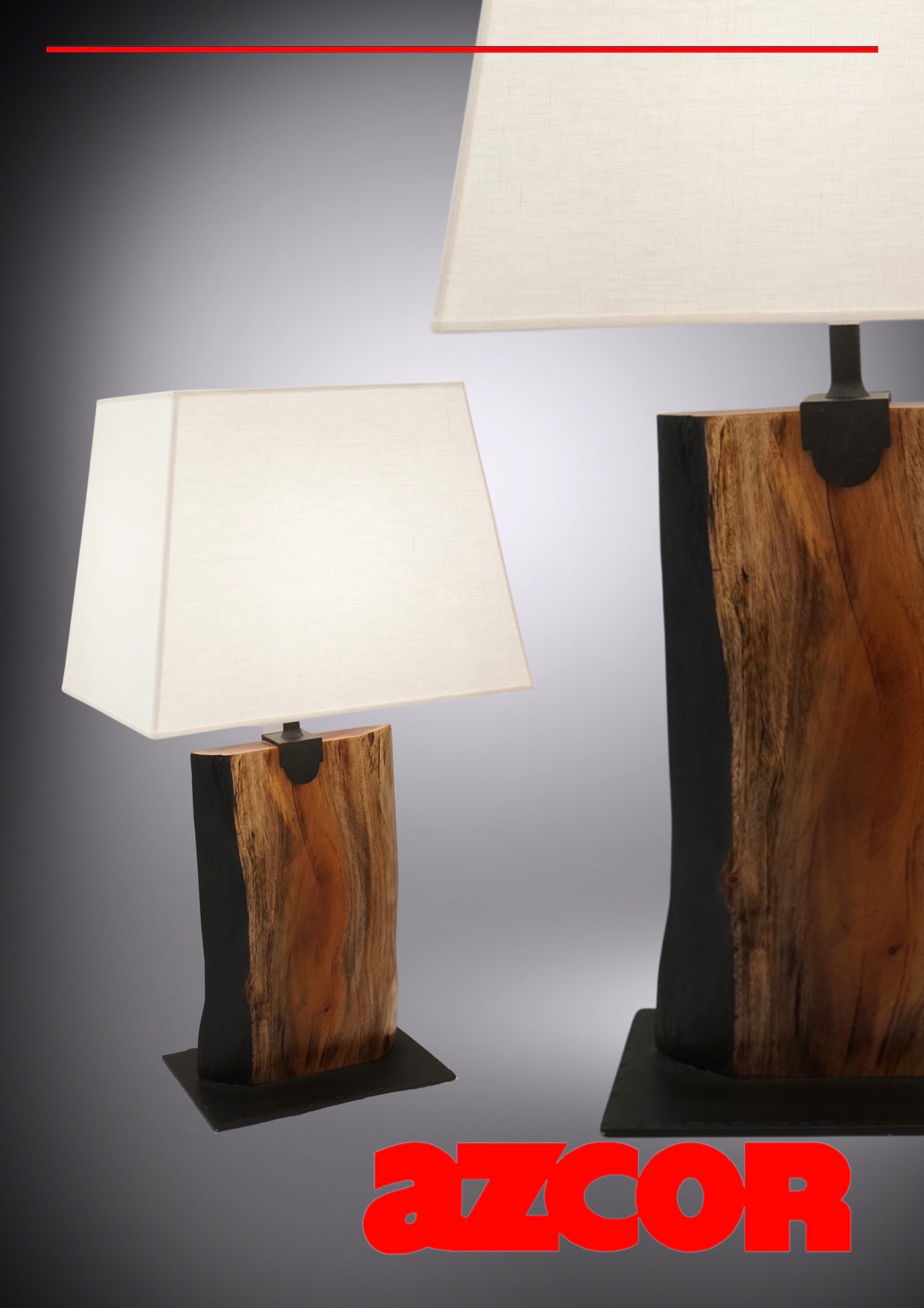 Custom Wood popular table lamp