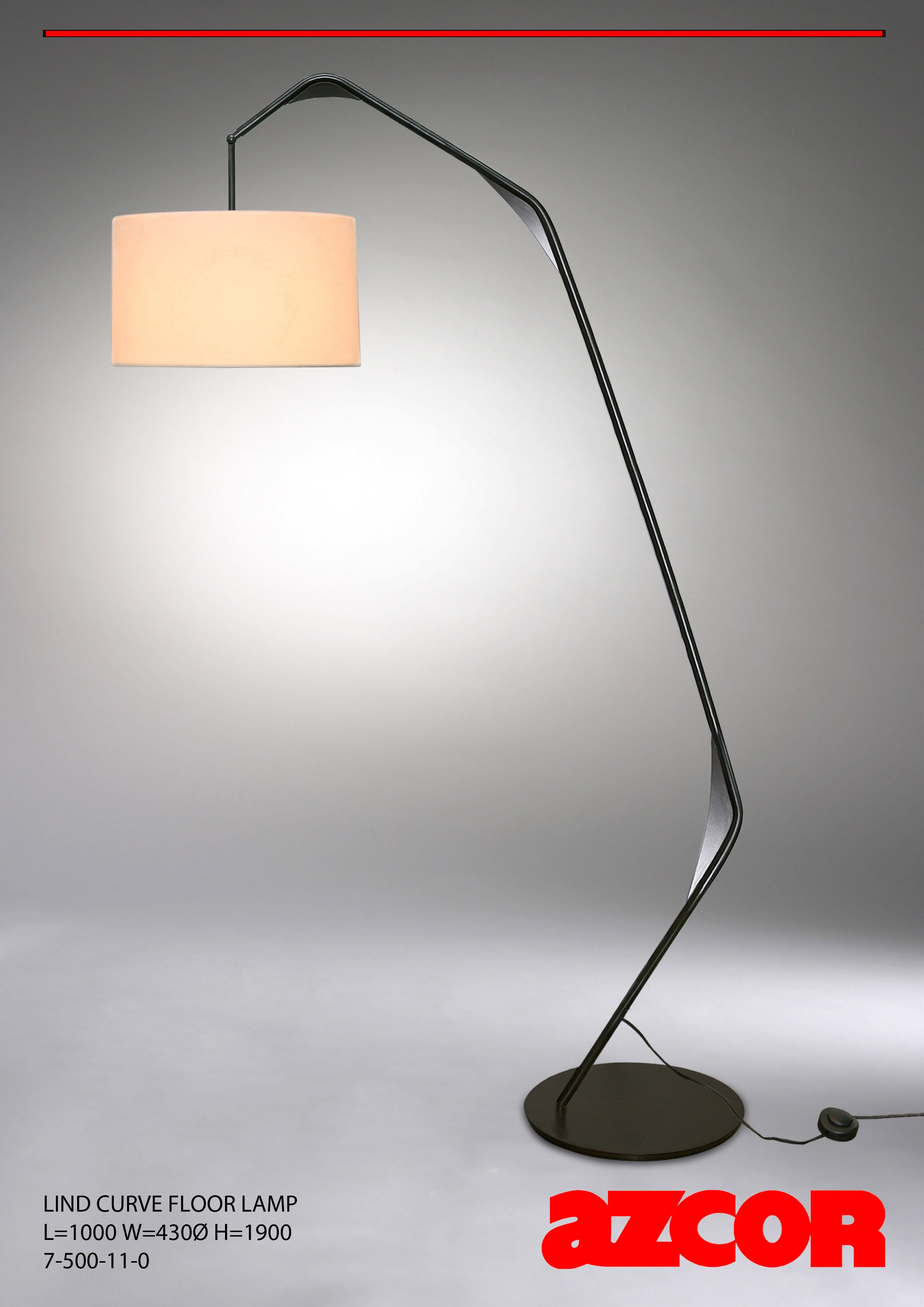 Lind Curve Floor Lamp