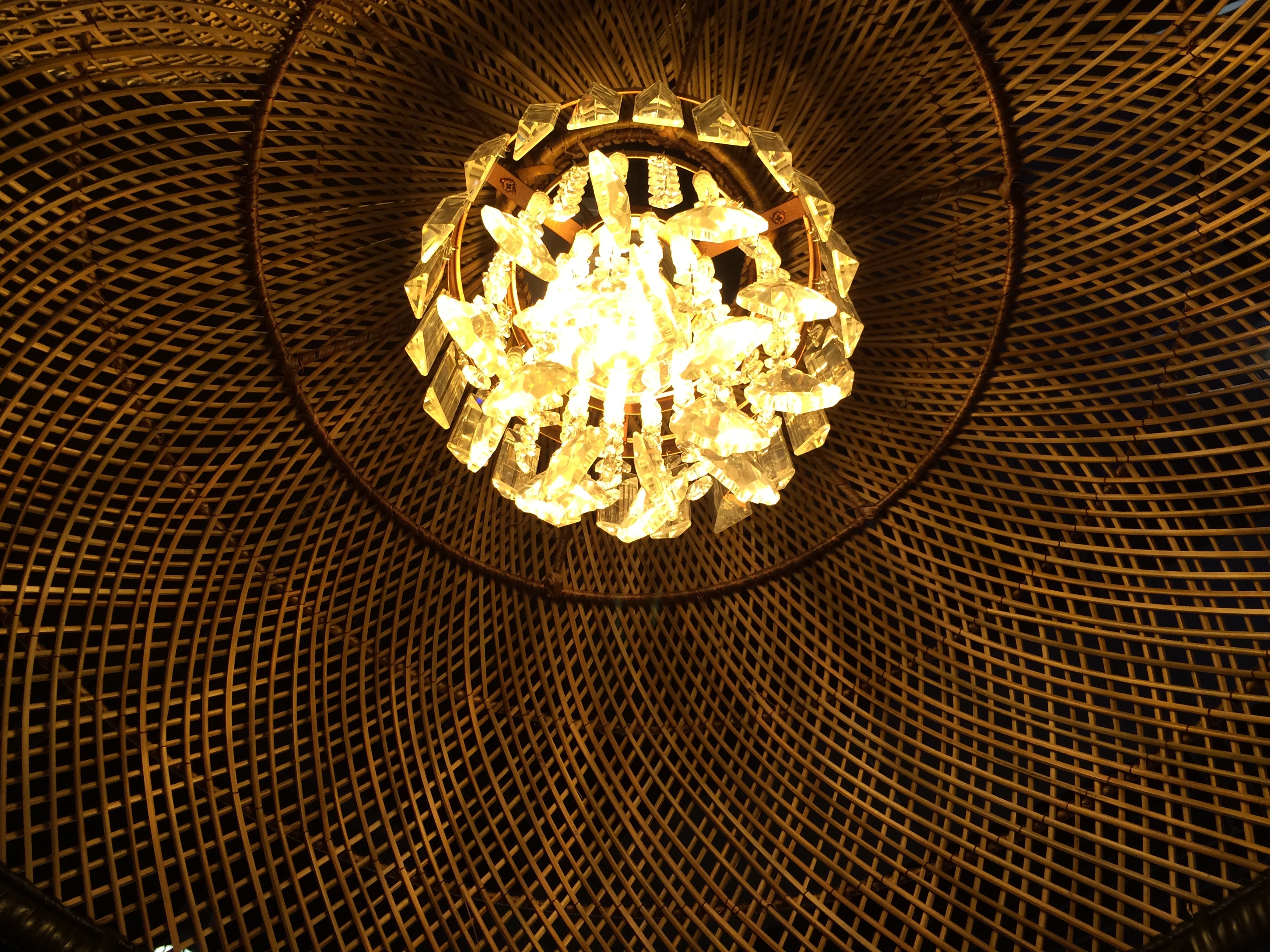 Buri Swirl Drop Light (Wide)