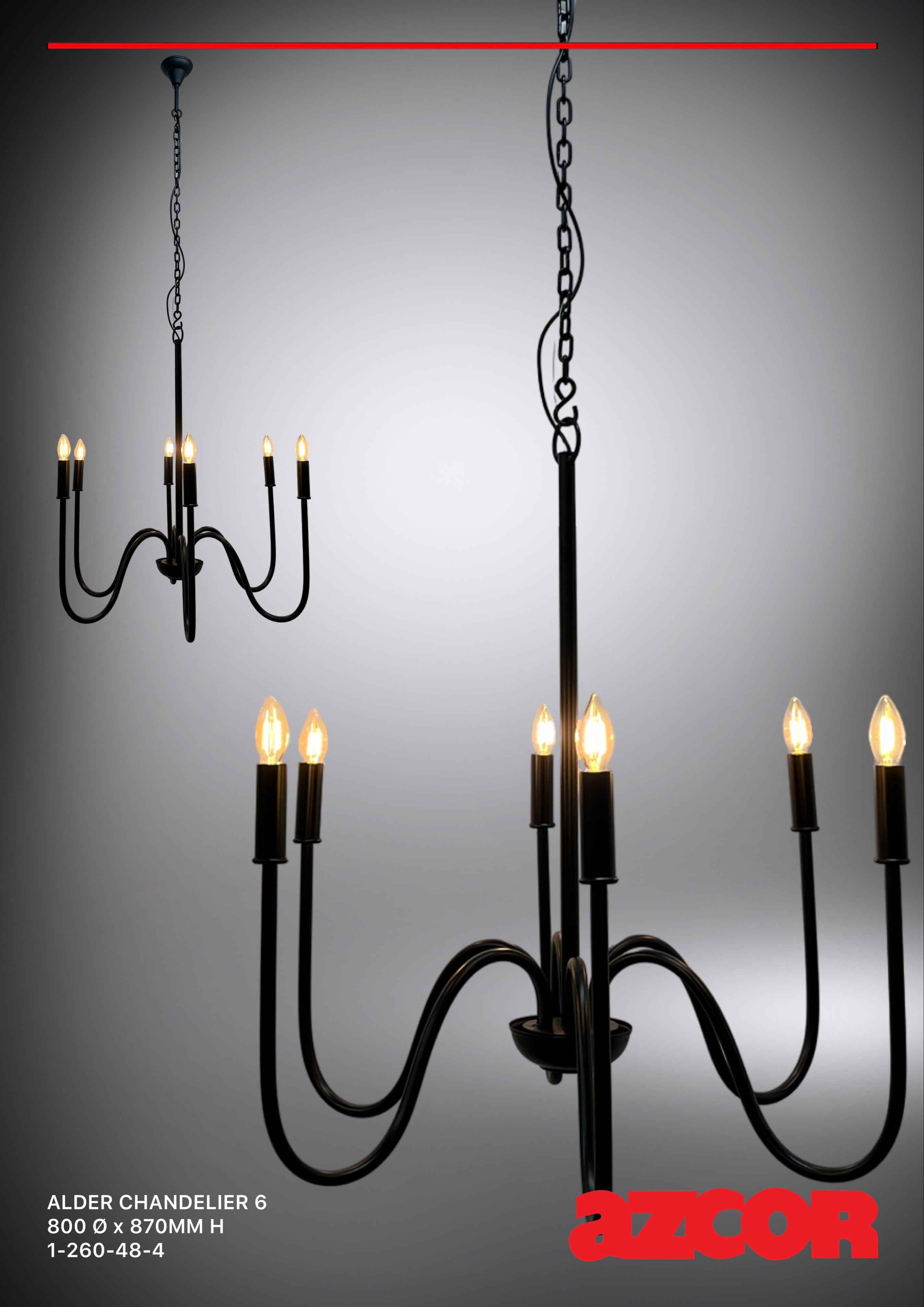 Alder Chandelier 6