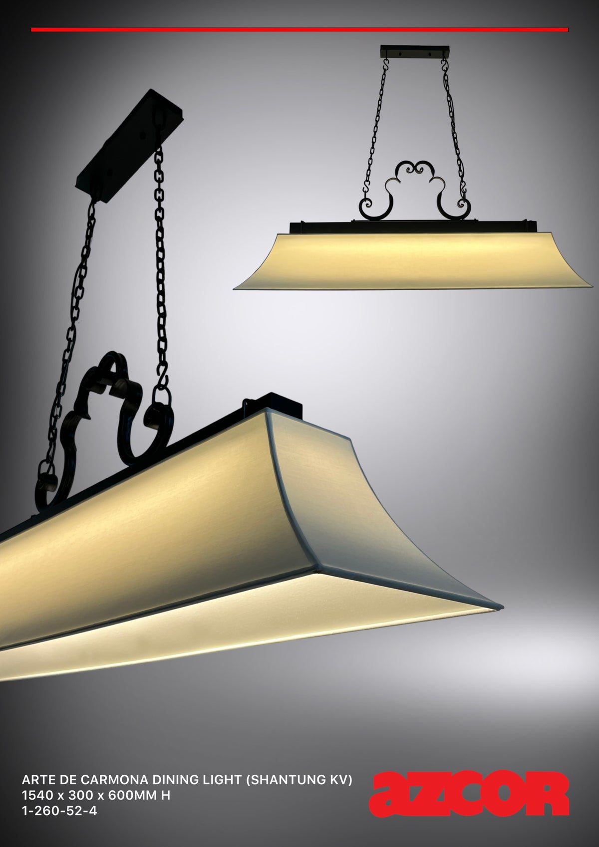 Arte De Carmona Linear Dining Light