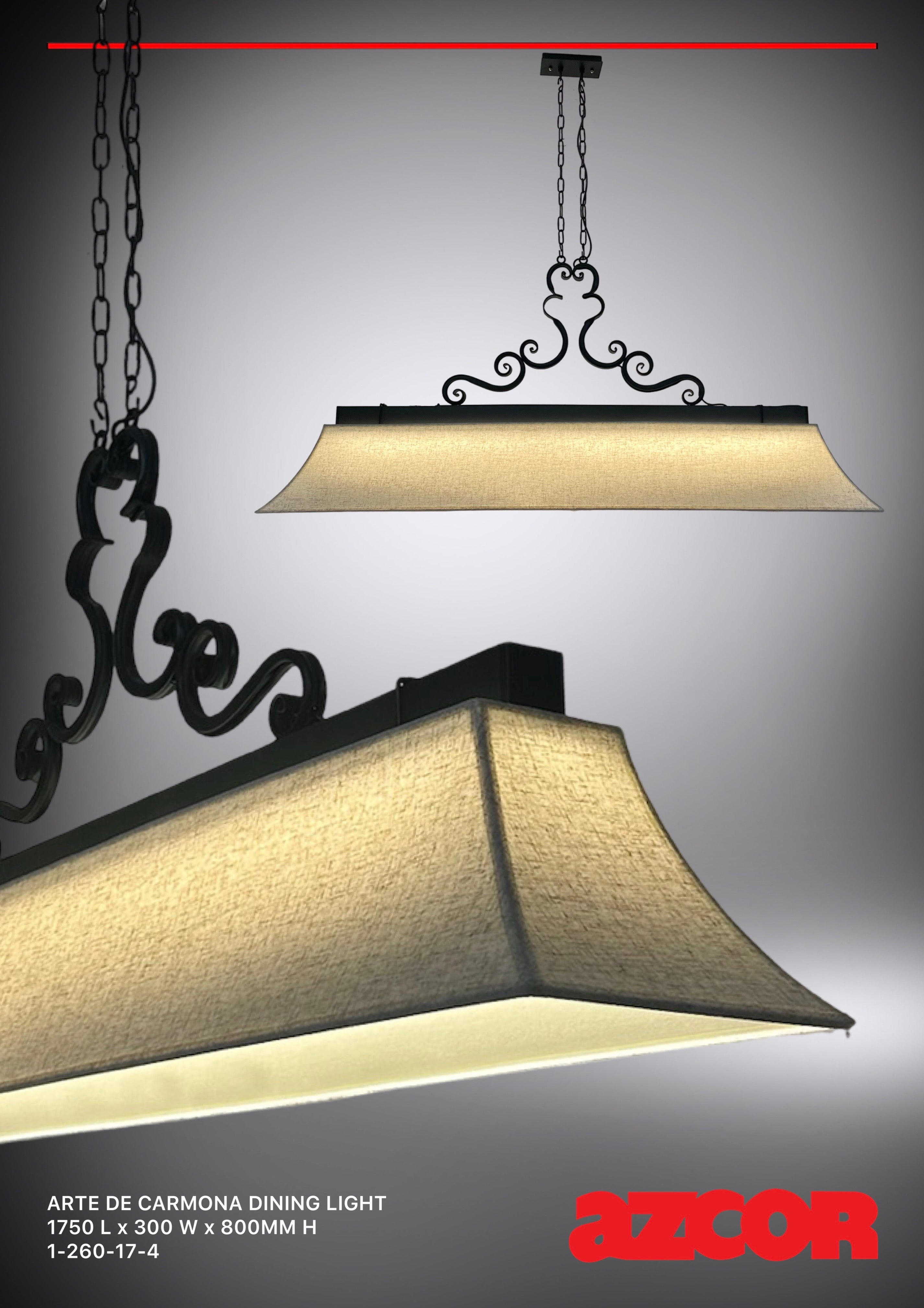 Arte De Carmona Linear Dining Light