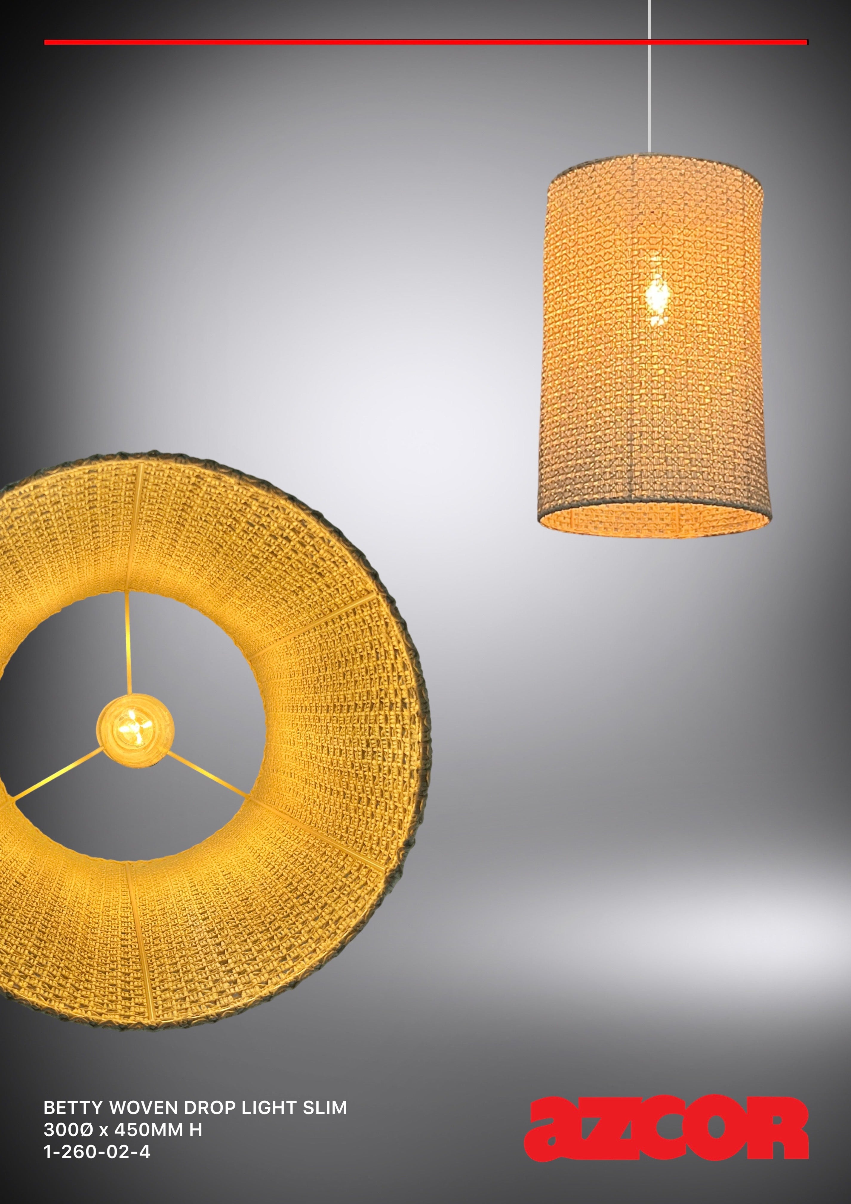 Betty Woven Drop Light