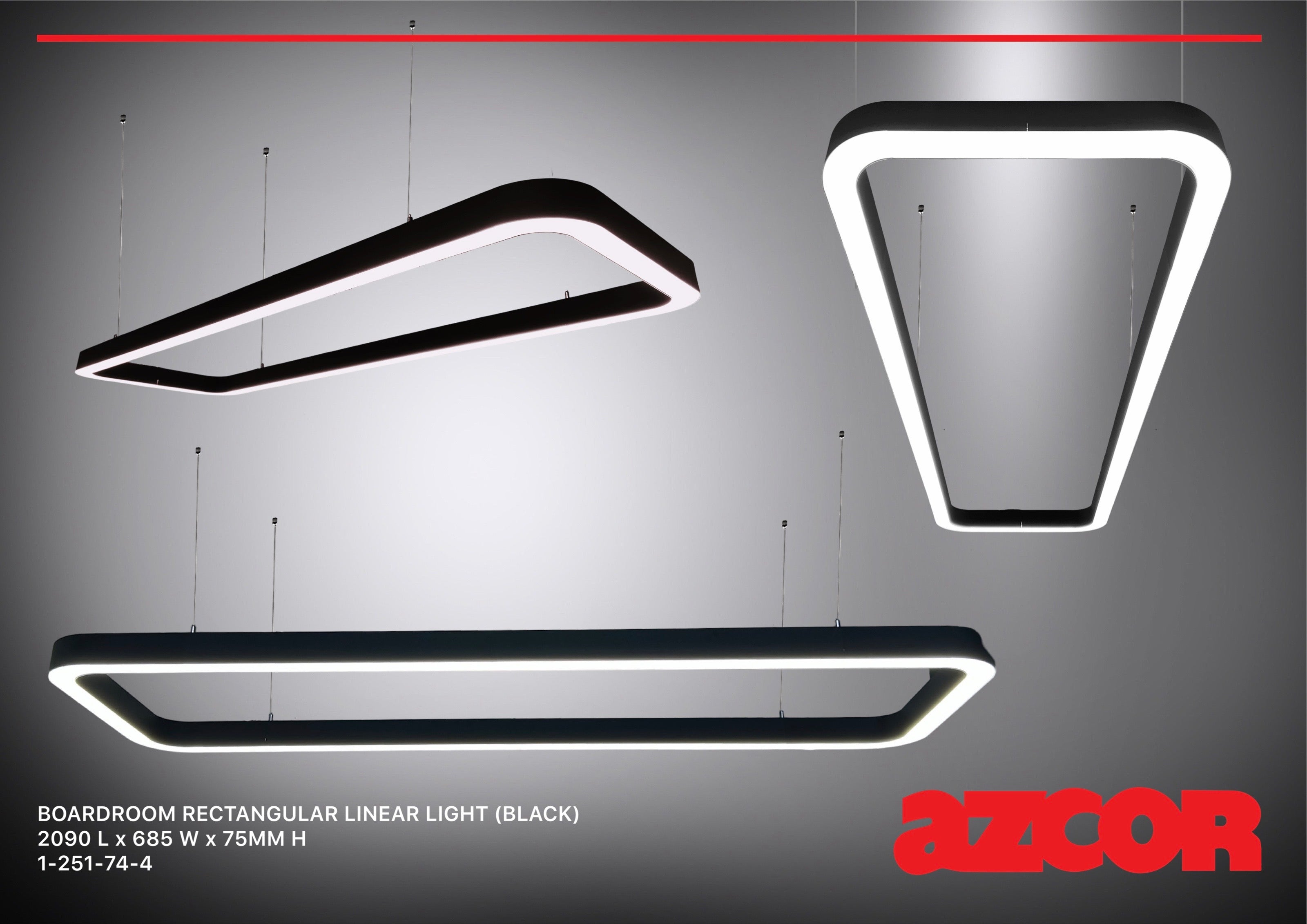 Boardroom Rectangular Linear Light