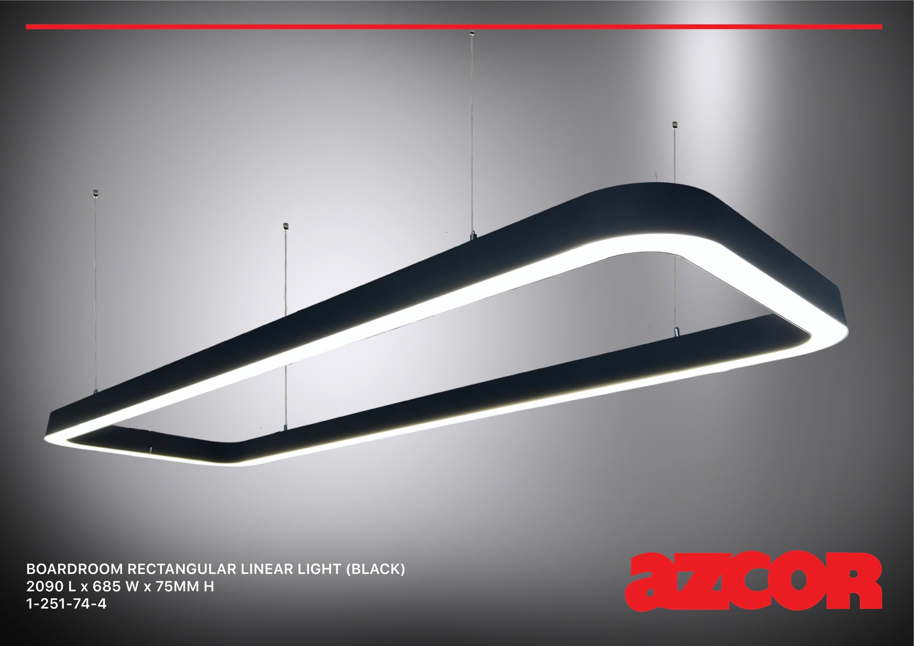 Boardroom Rectangular Linear Light