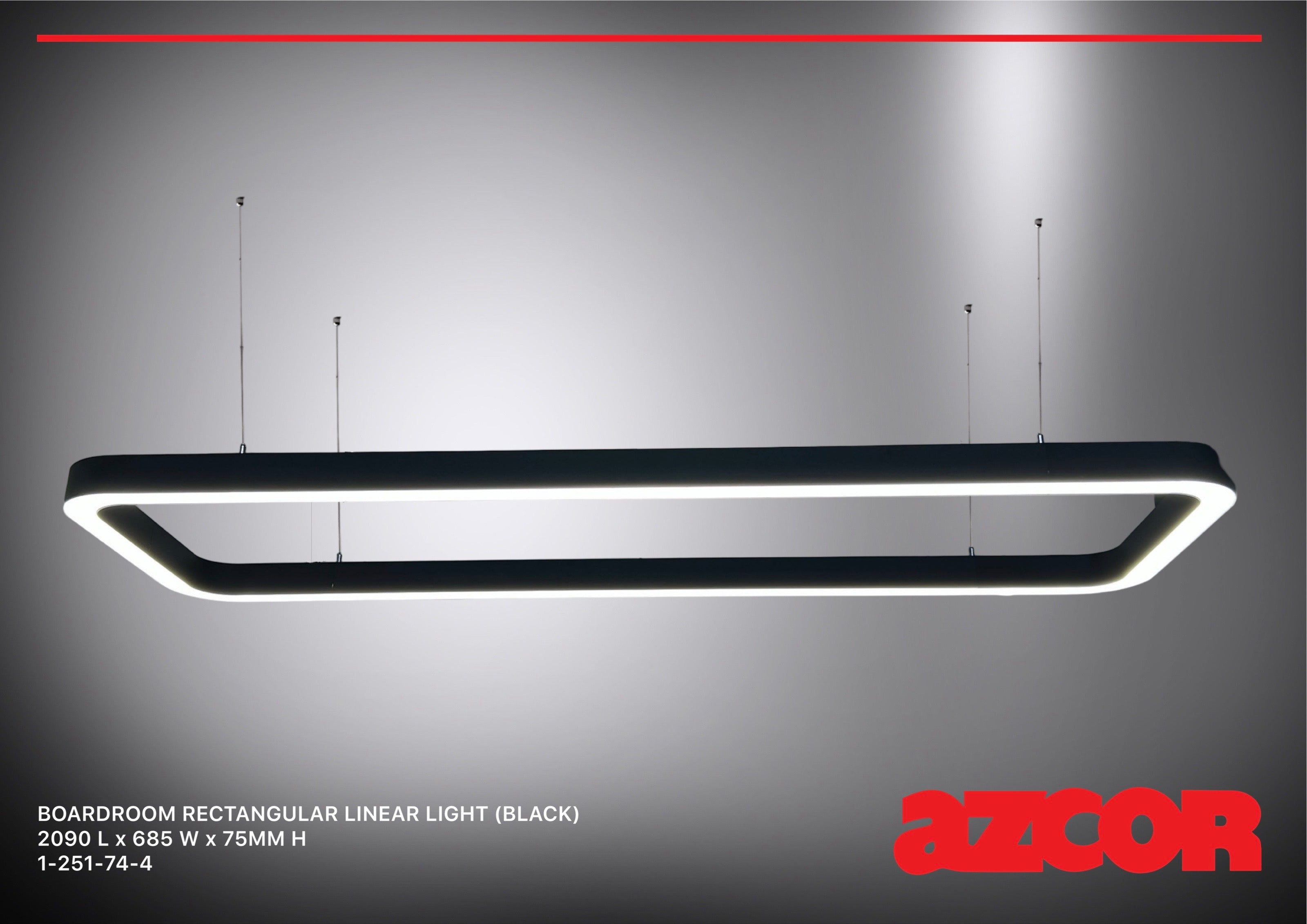 Boardroom Rectangular Linear Light