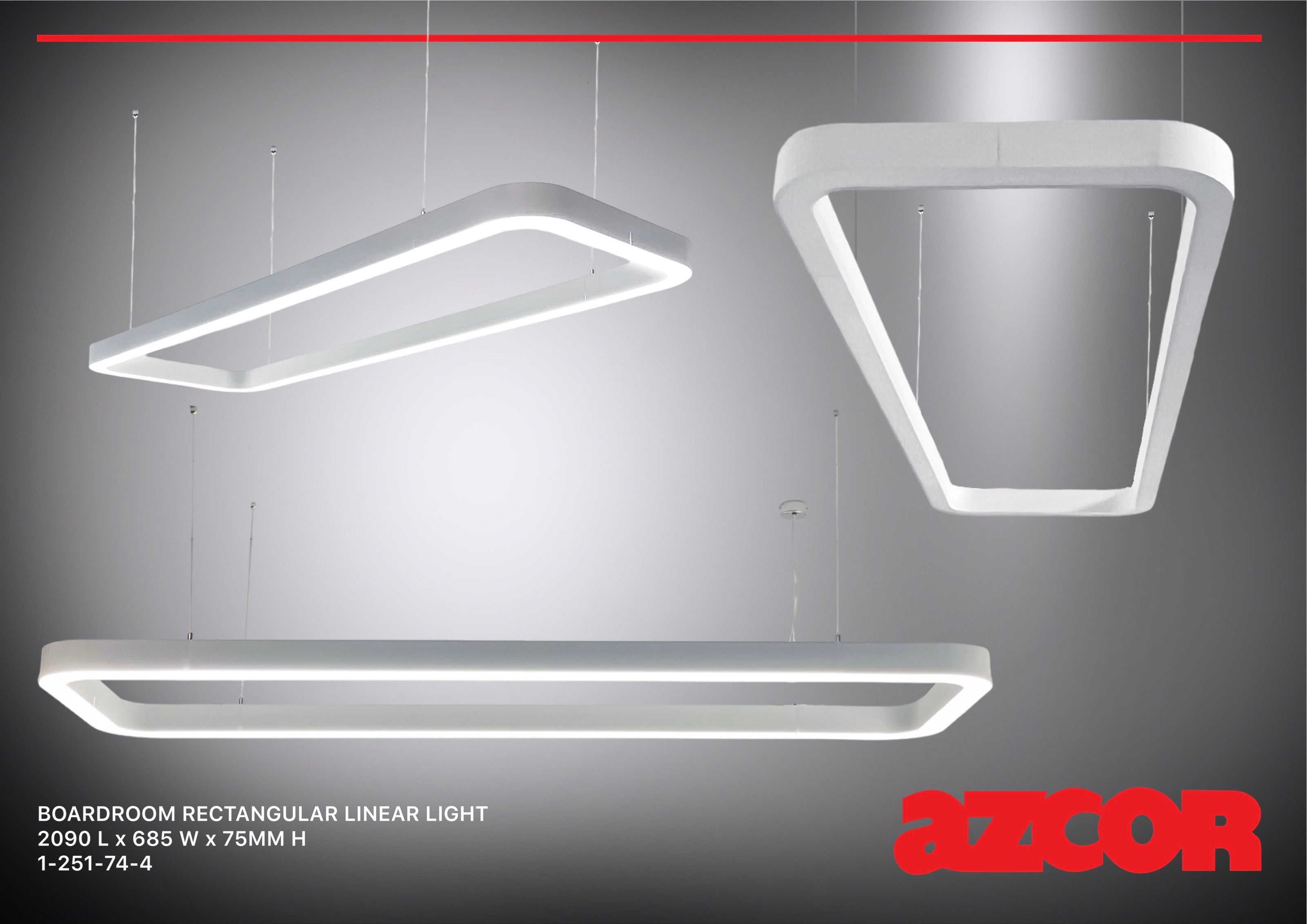 Boardroom Rectangular Linear Light