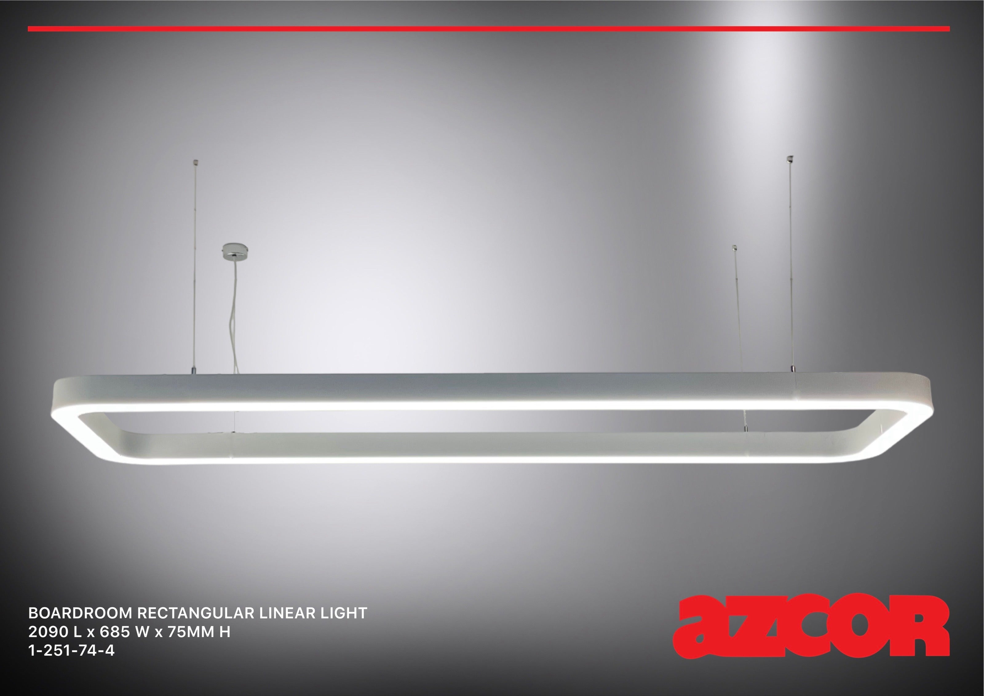 Boardroom Rectangular Linear Light