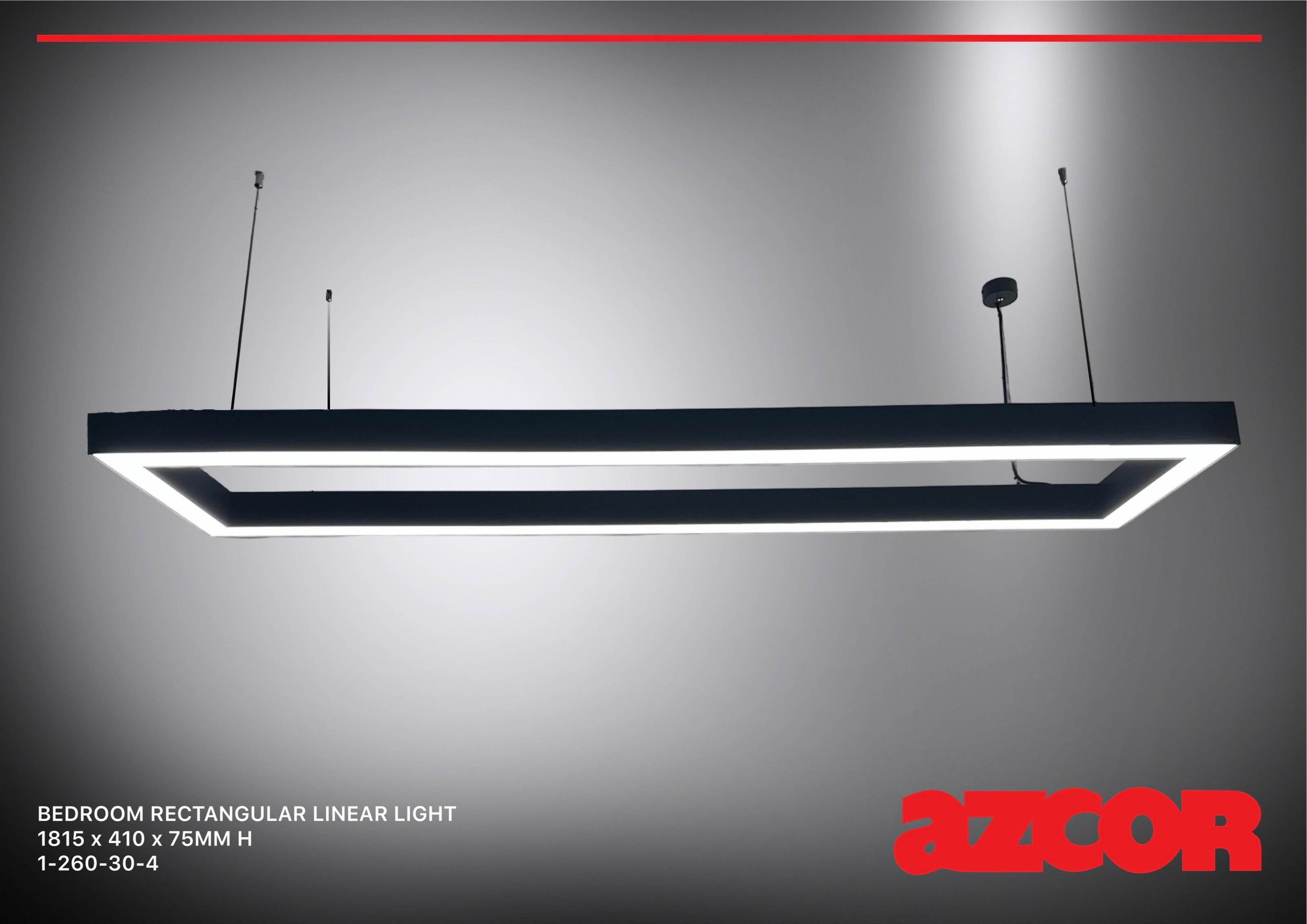 Boardroom Rectangular Linear Light 1815x410