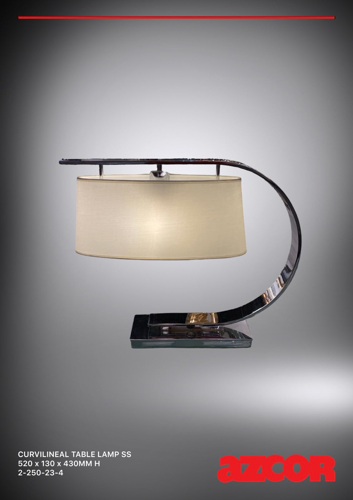 Curvilineal Table Lamp SS