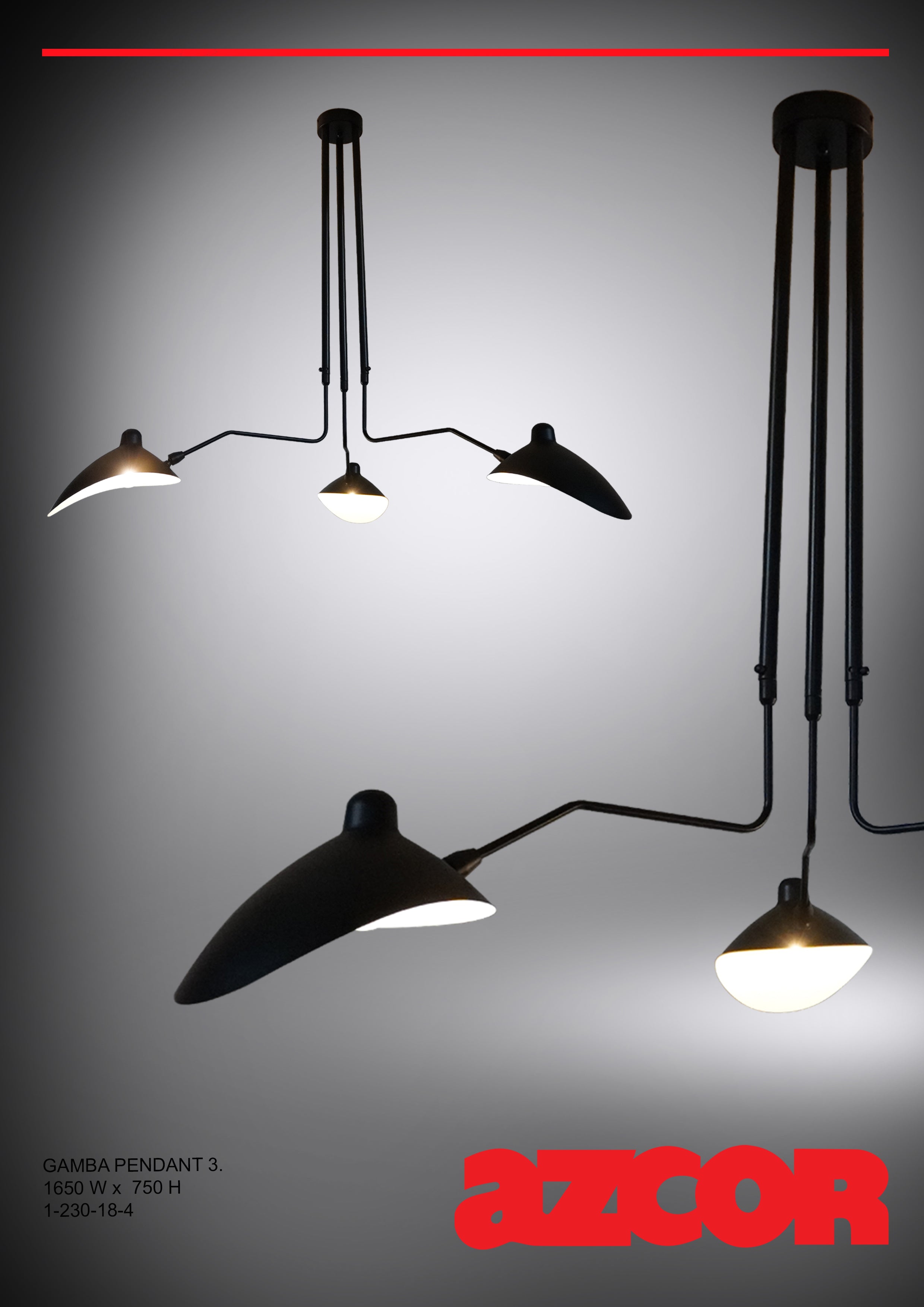 Gamba Pendant Light 3