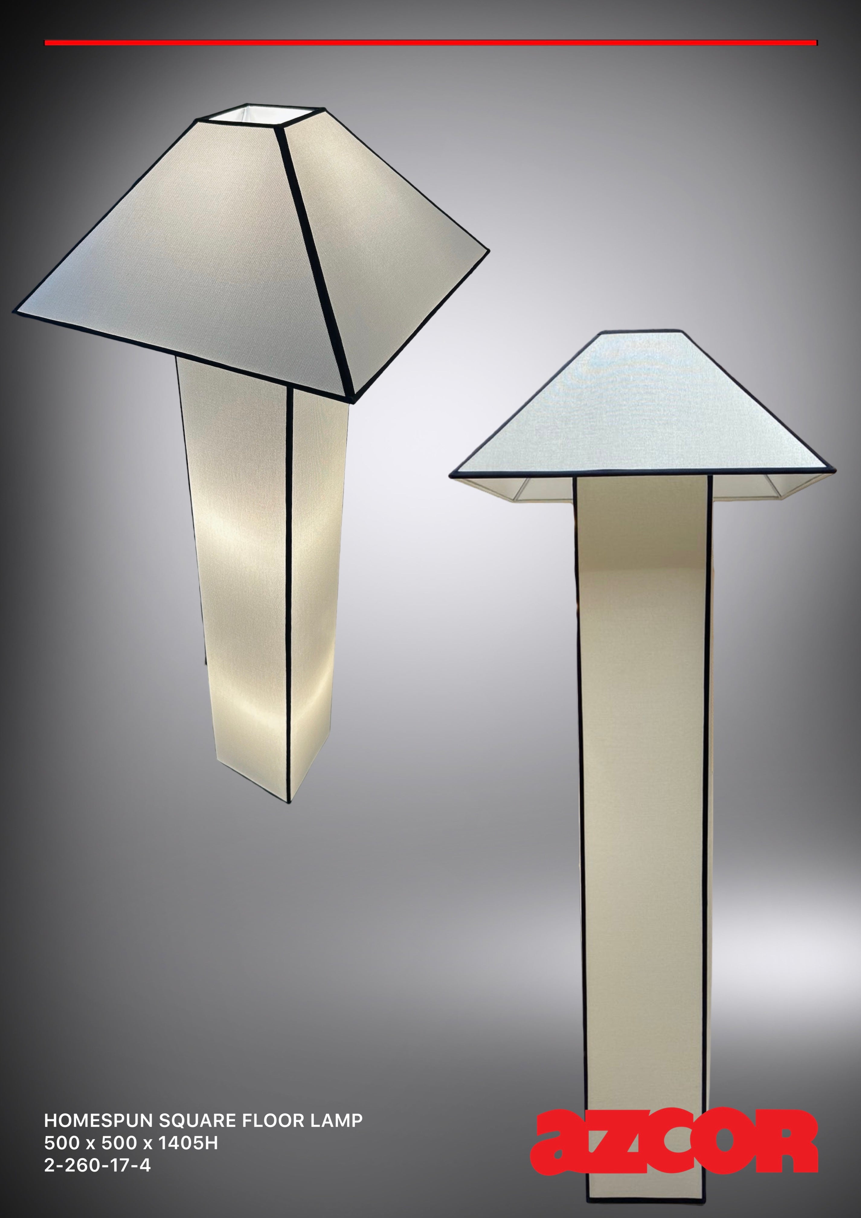 Homespun Floor Lamp