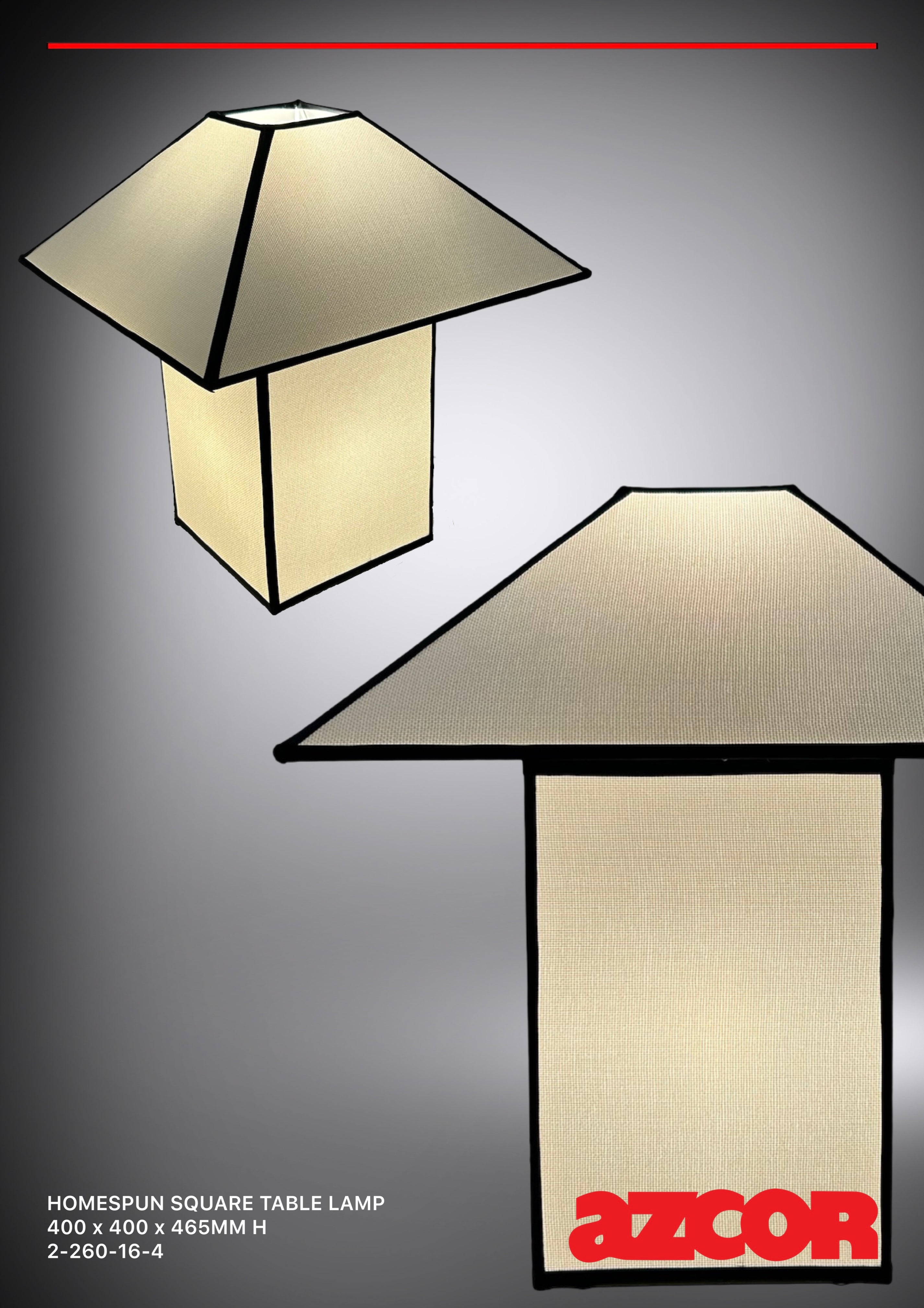 Homespun Table Lamp