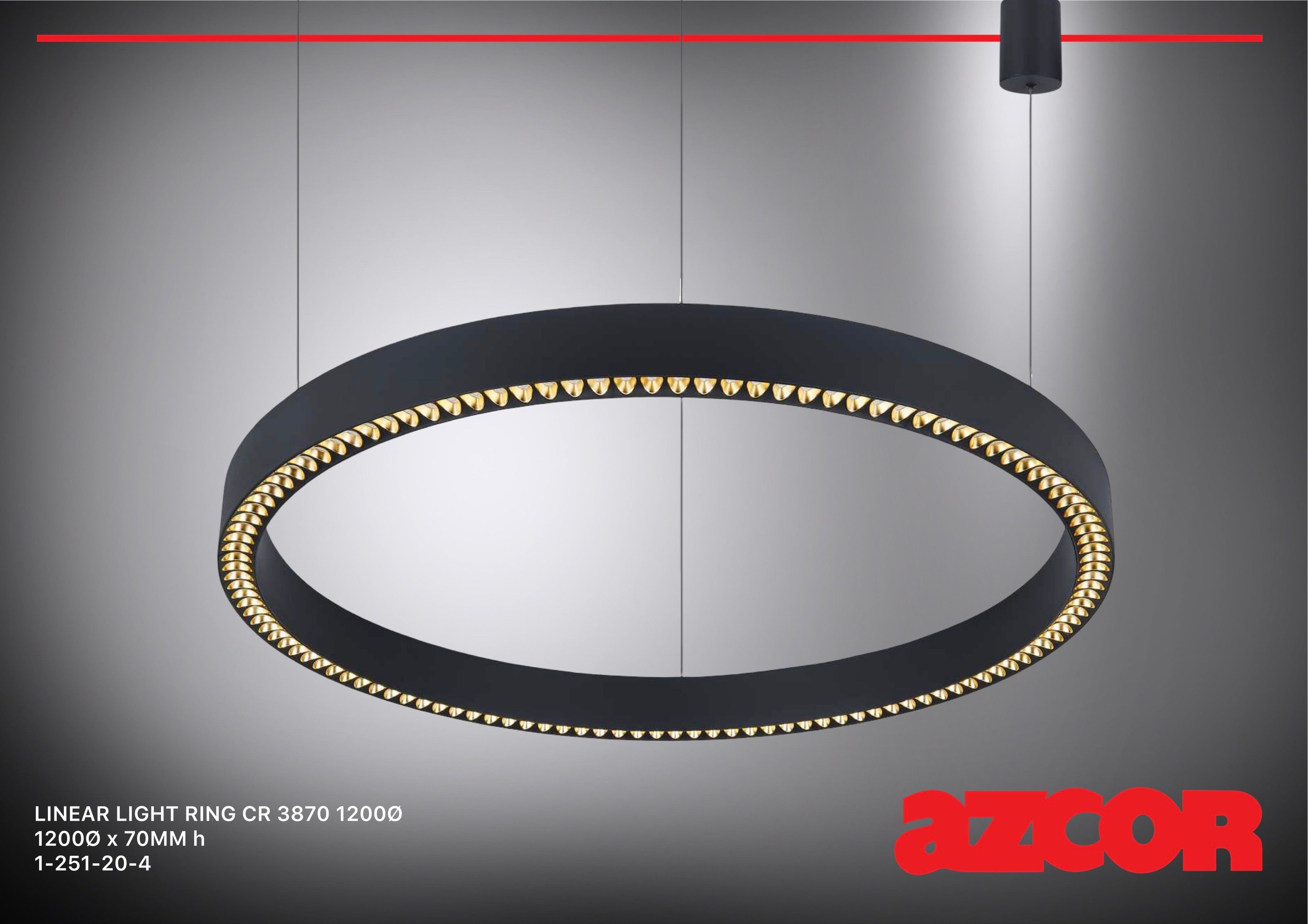 Linear Light CR 3870 1200Ø (Oval Lens Reflector)