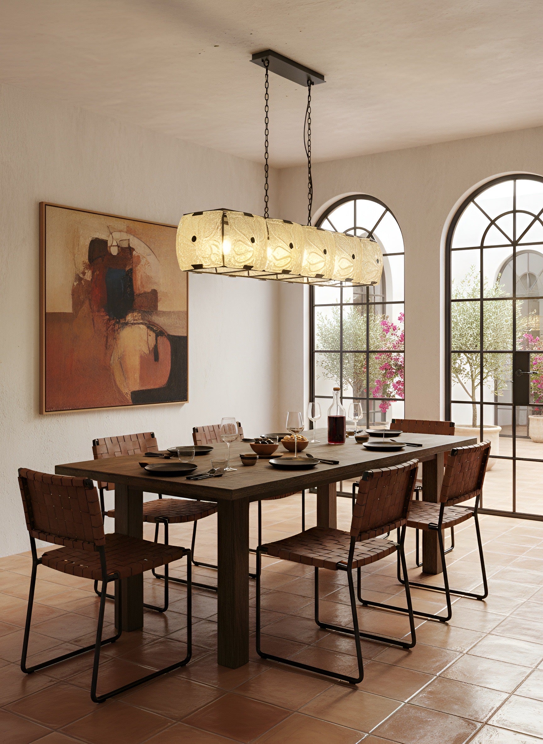 Murano Glass Dining Light