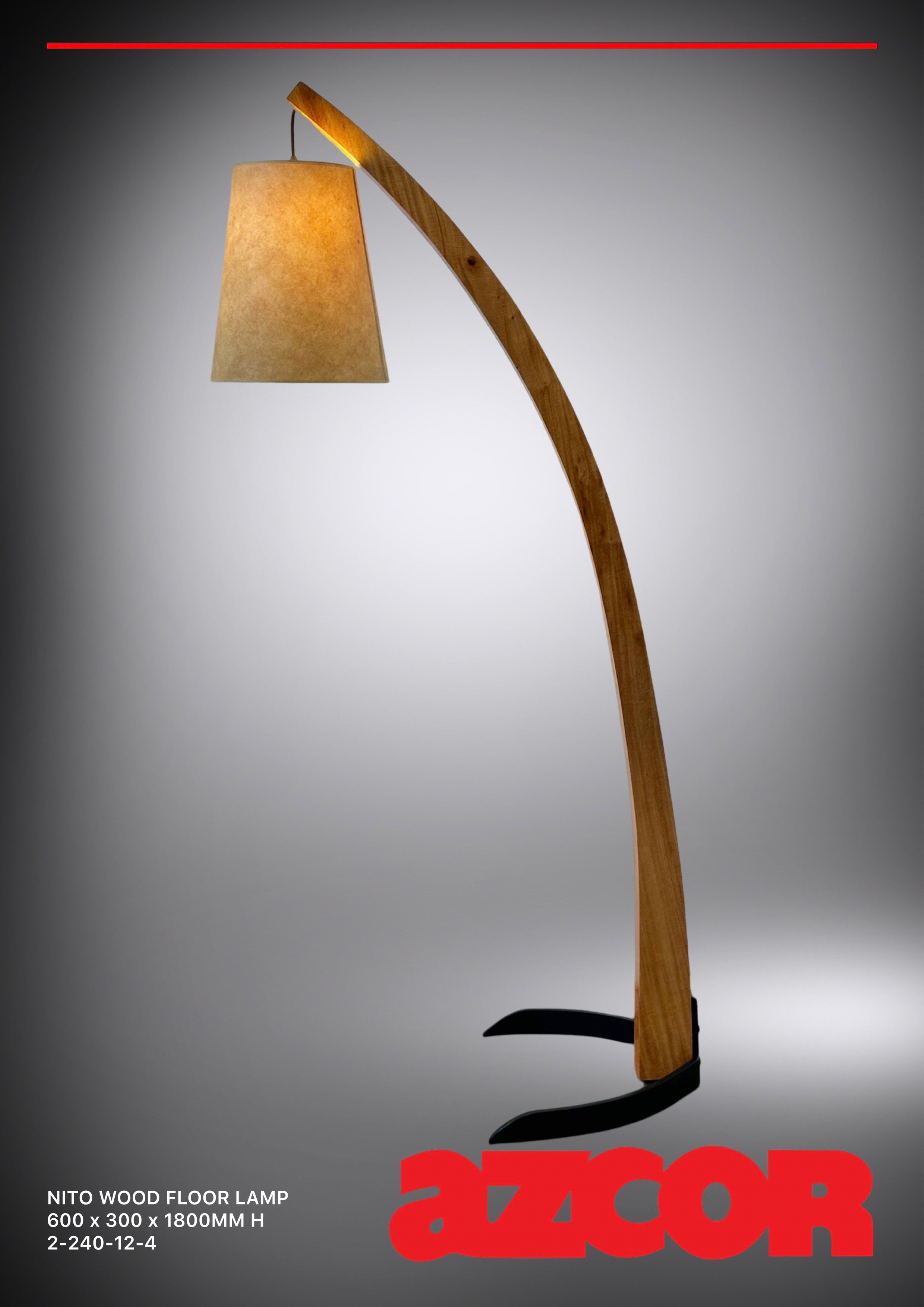 Nito Wood Floor Lamp