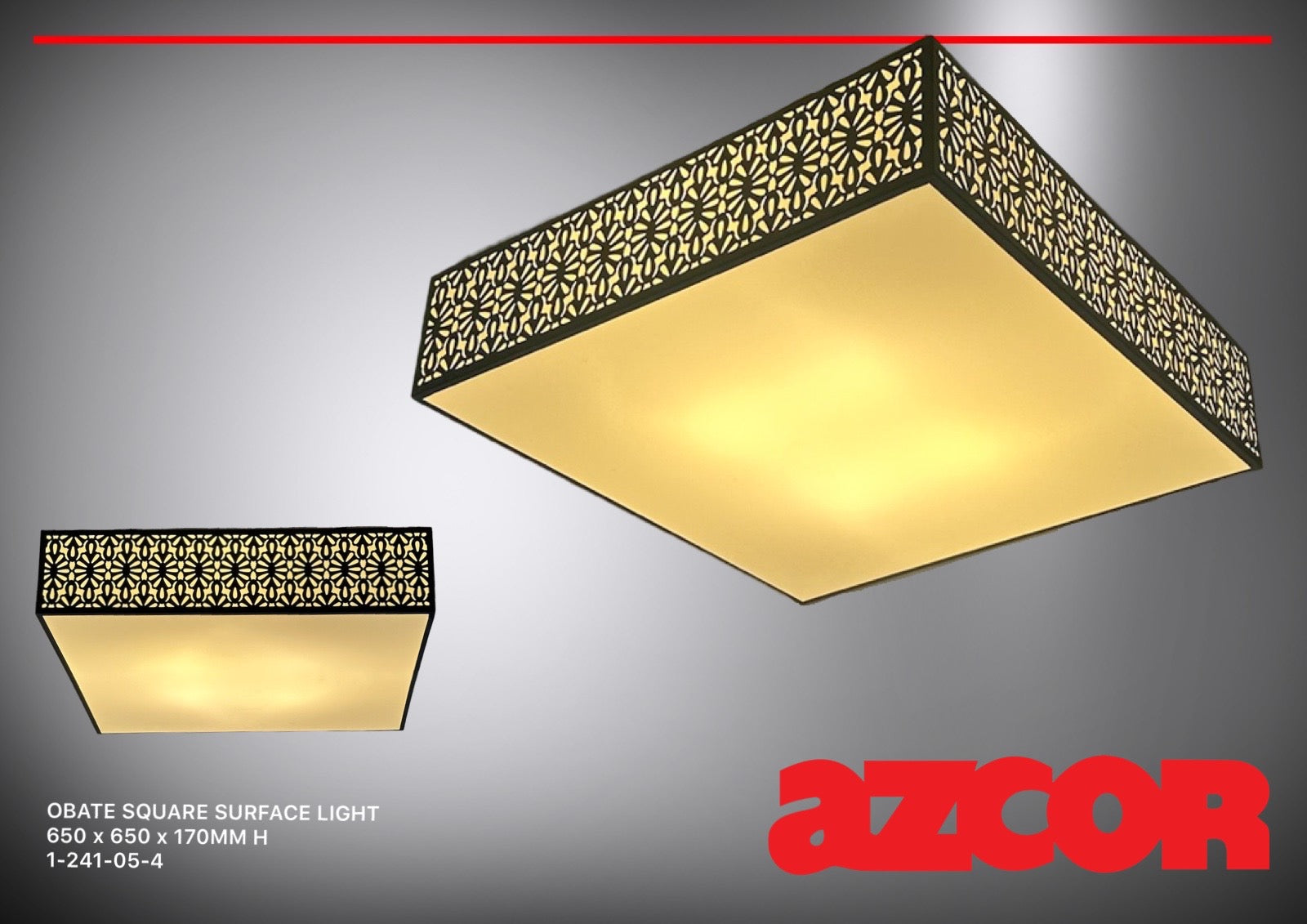 Obate Square Surface Light 170