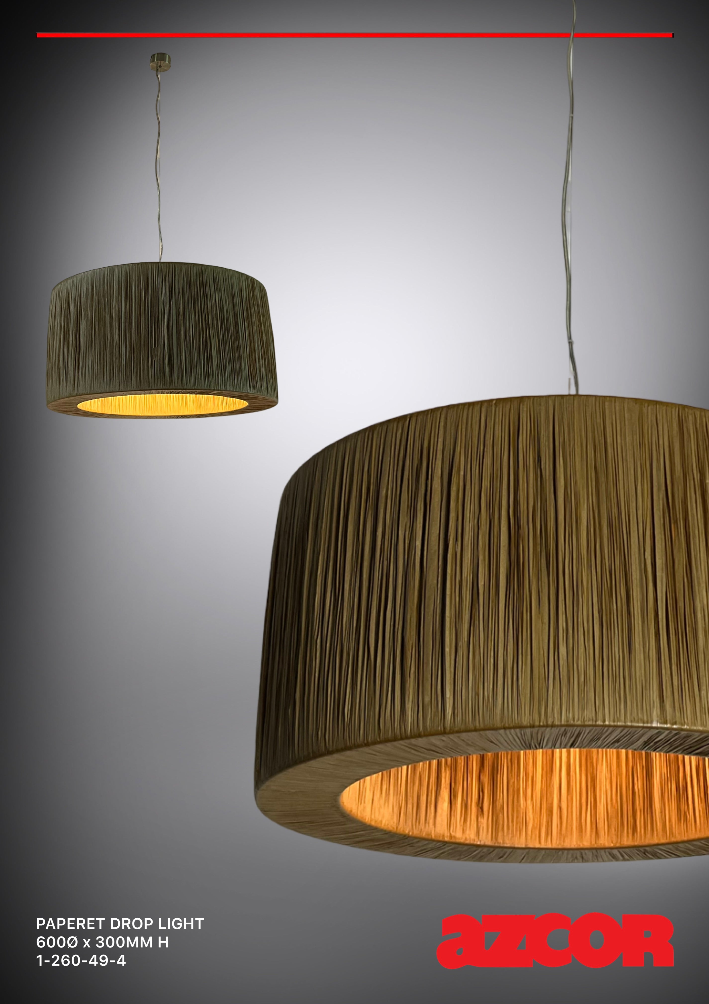 Paperet Drop Light