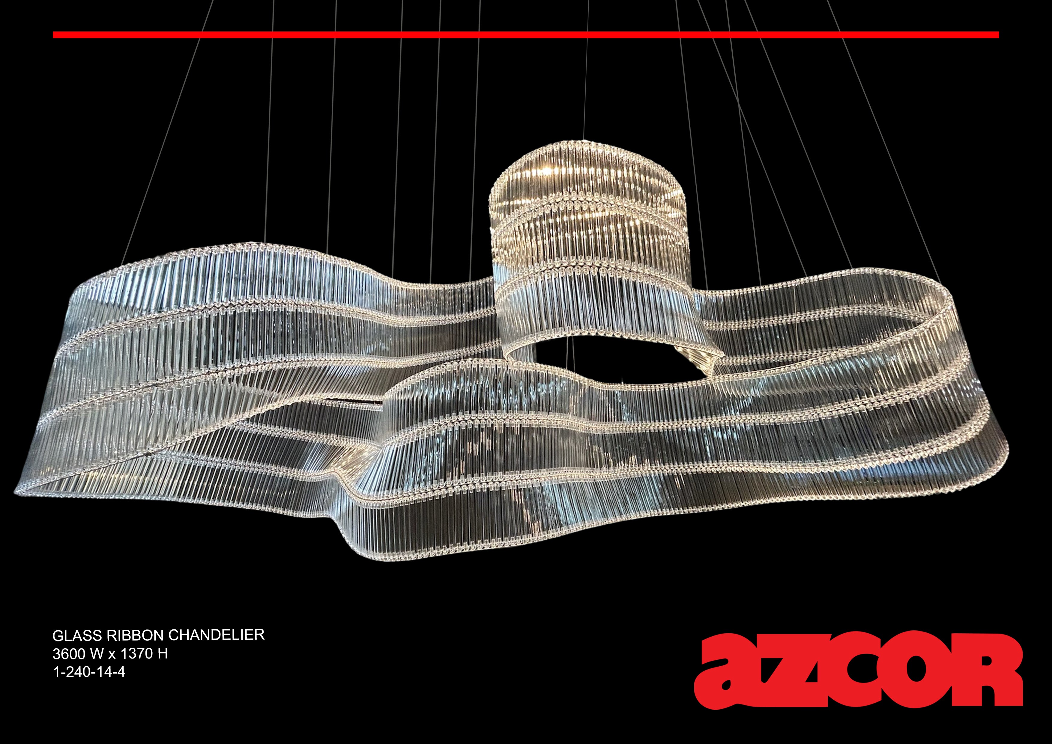 Ribbon Infinity Chandelier