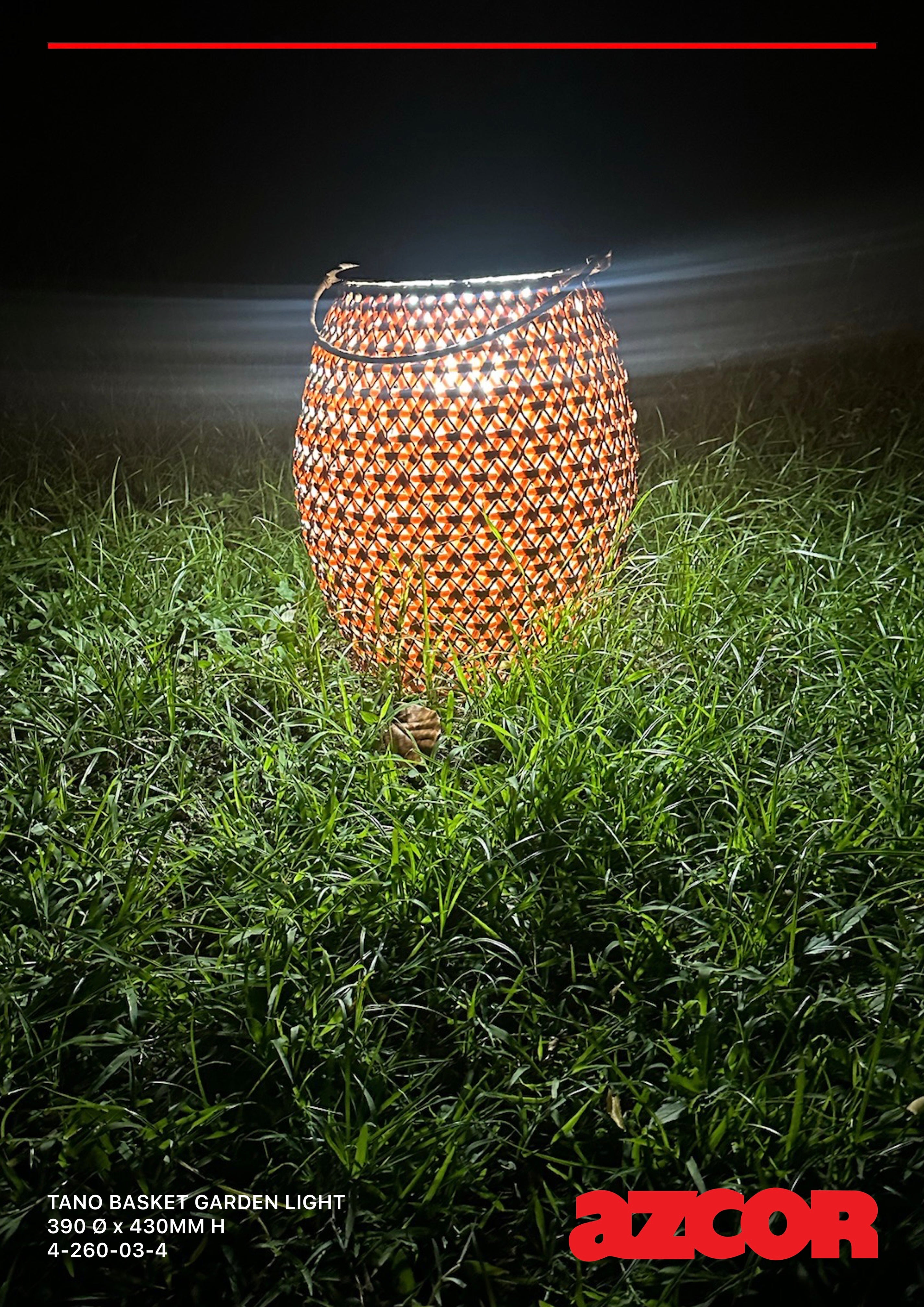 Tano Basket Garden Light