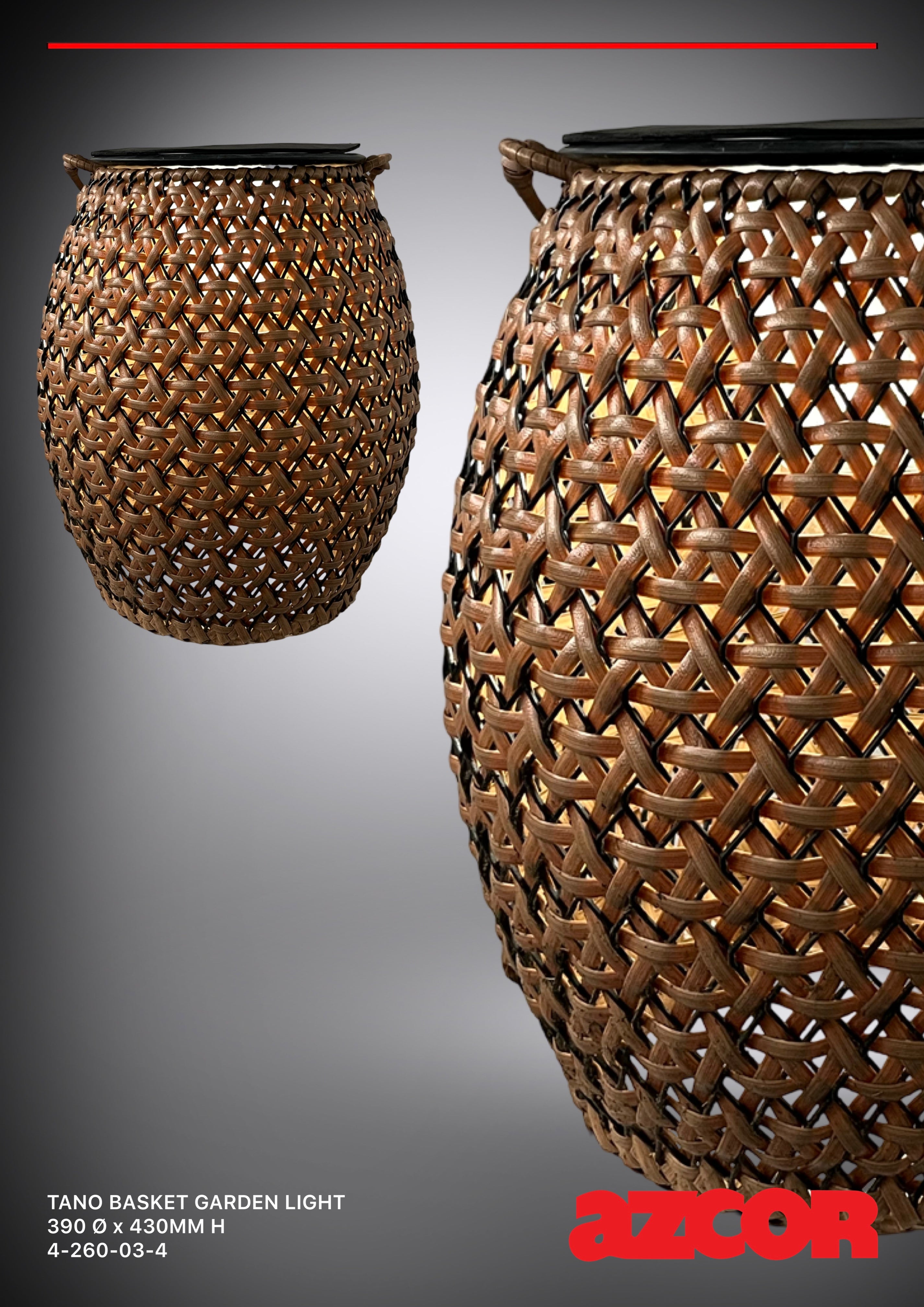 Tano Basket Garden Light