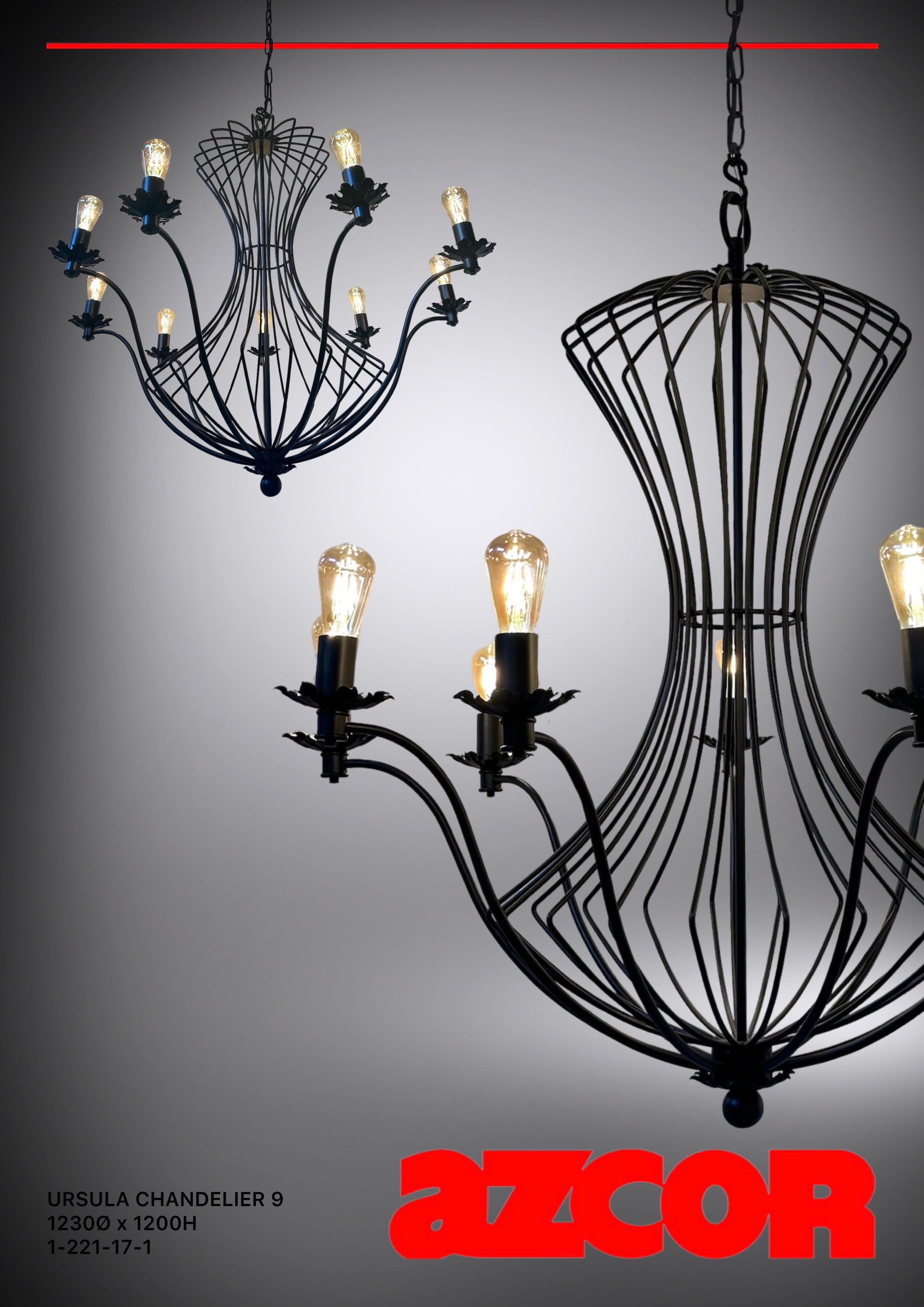 Ursula Chandelier 9