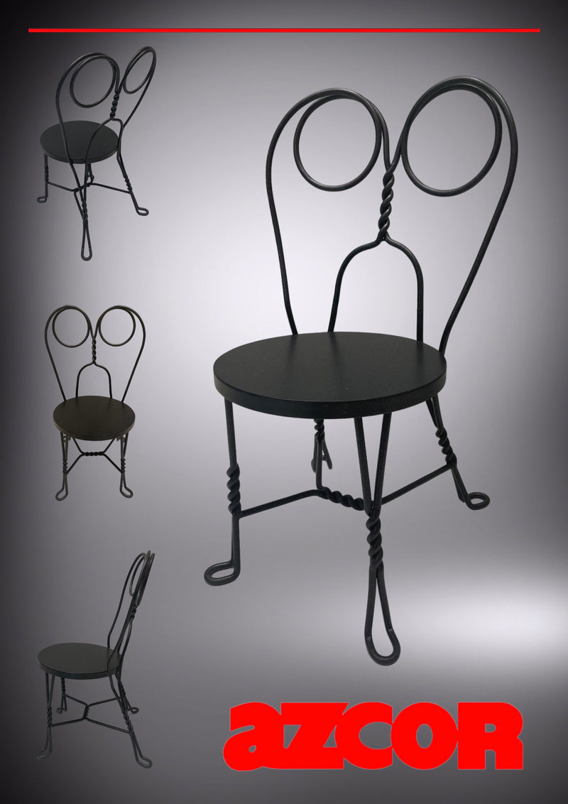 Batibot Wrought-Aluminum Dining Chair
