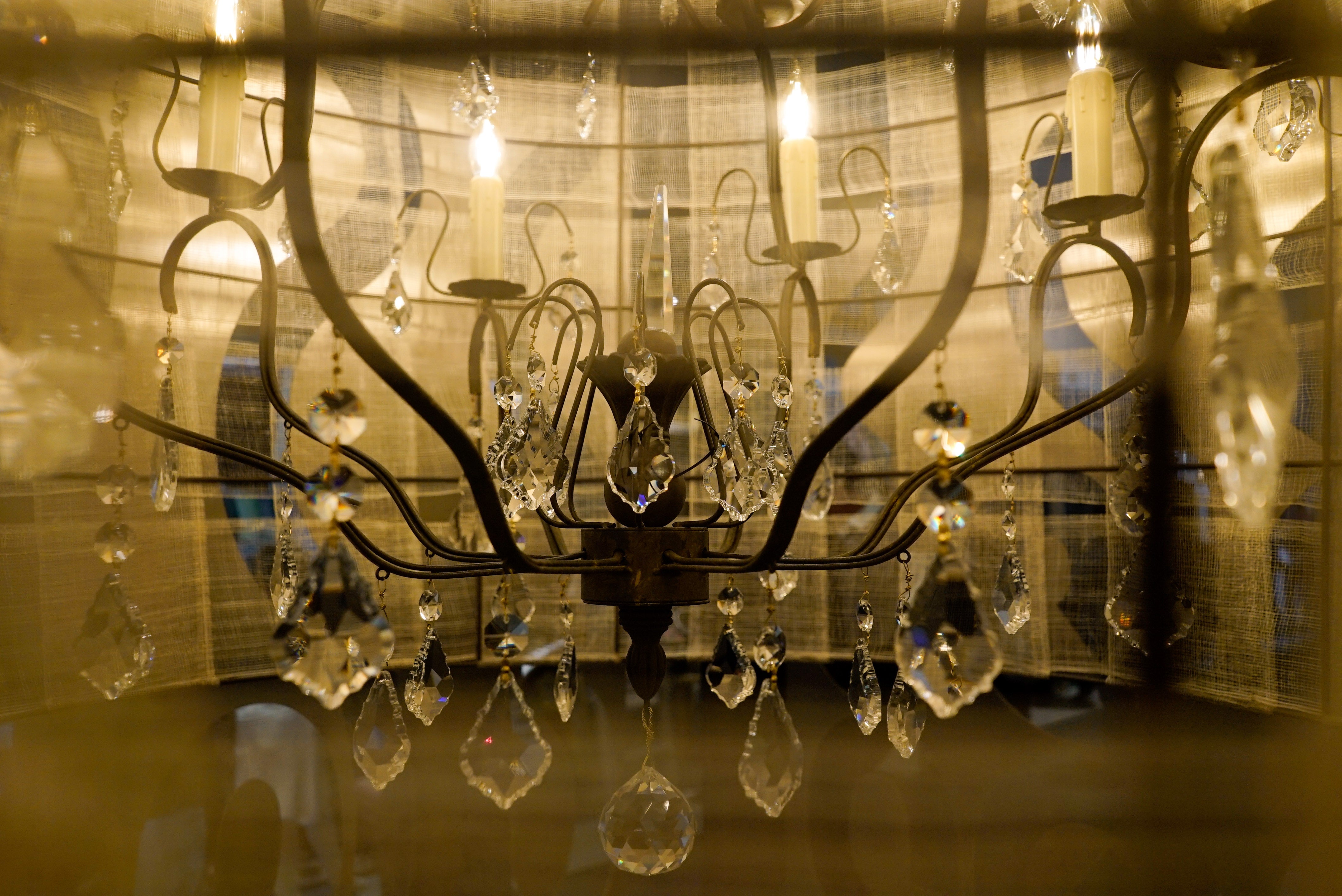 Prato Sinamay Chandelier 16