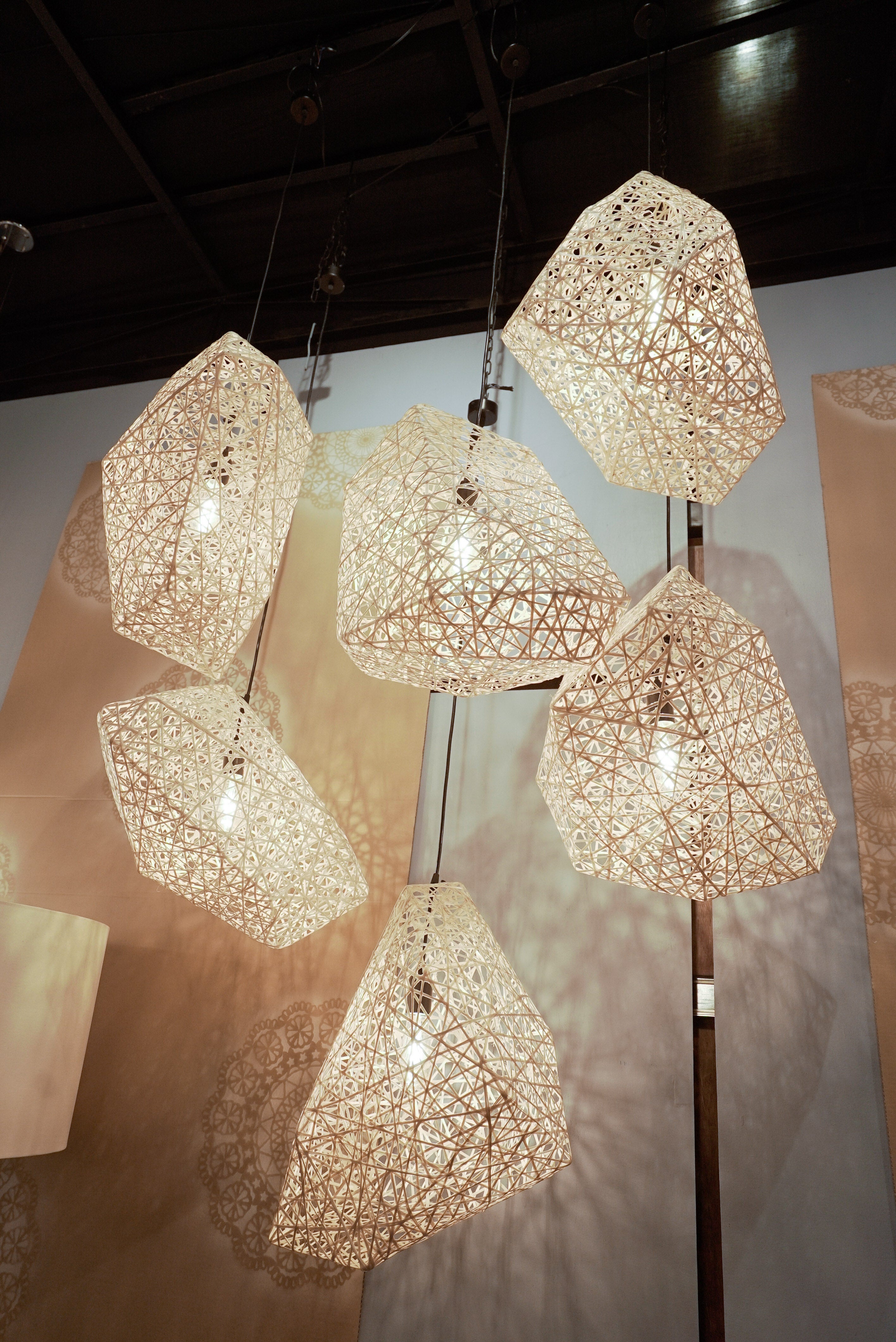 Abaca Abstruse Drop Light