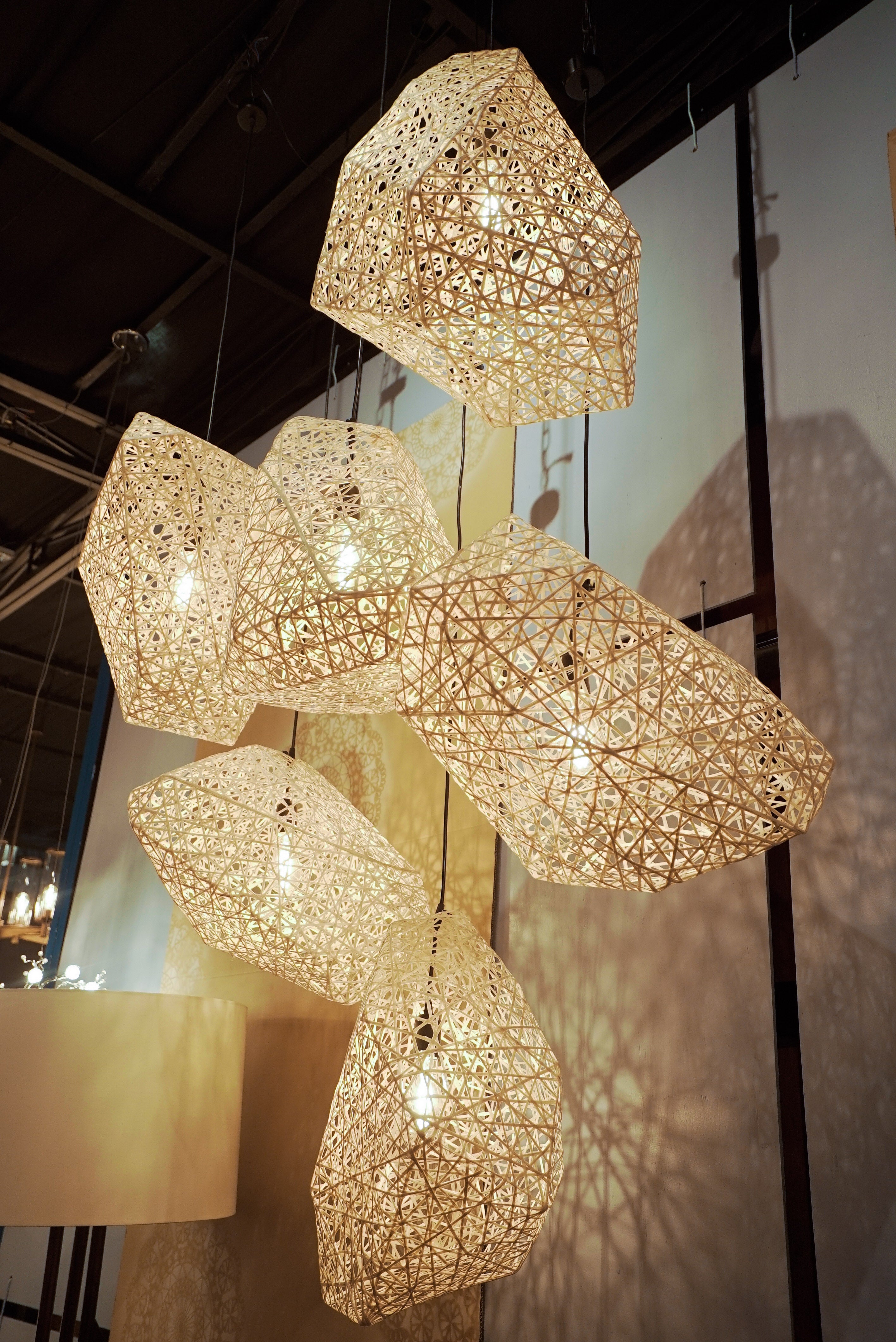 Abaca Abstruse Drop Light