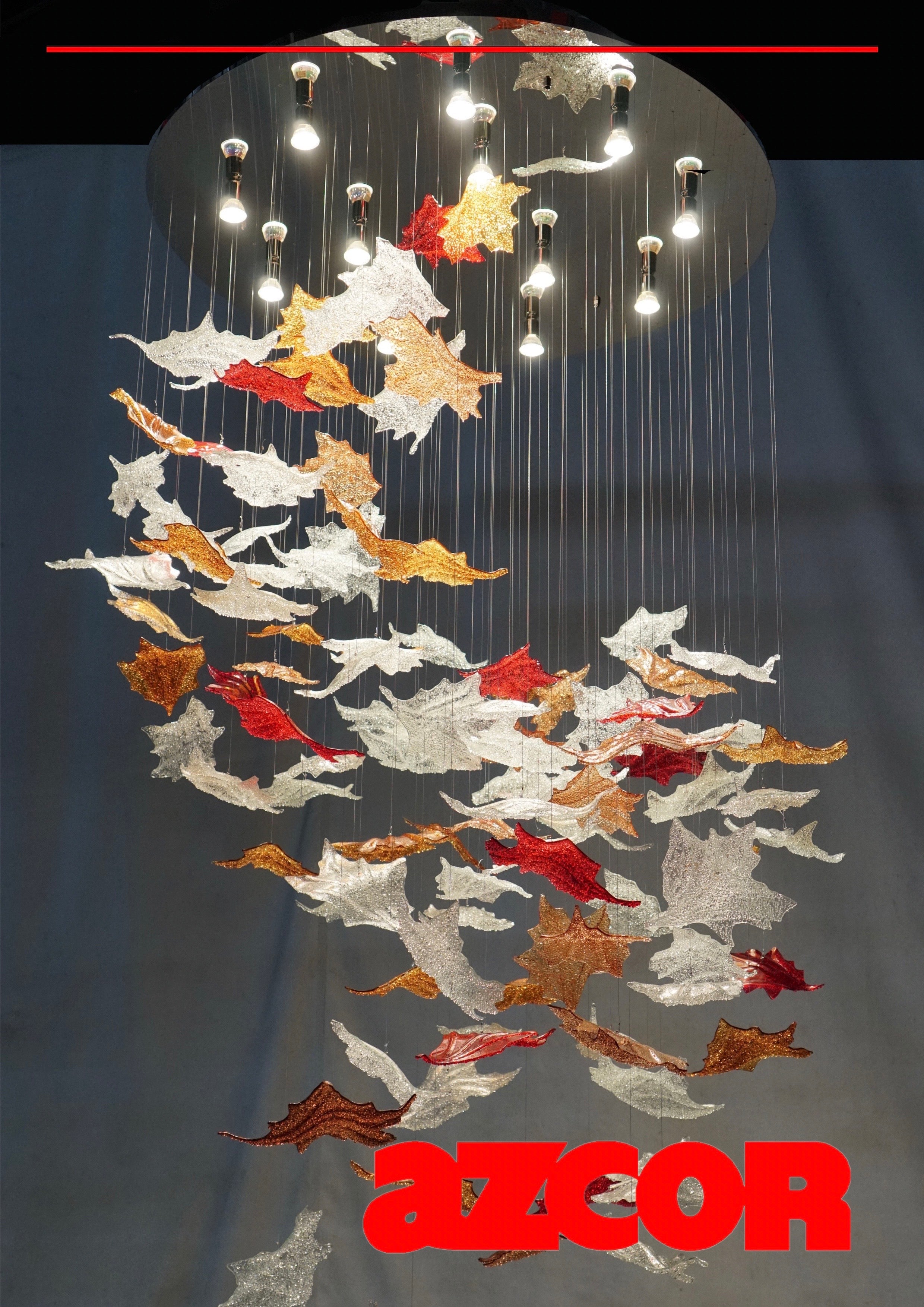 Autumn Leaves Chandelier 1200Ø