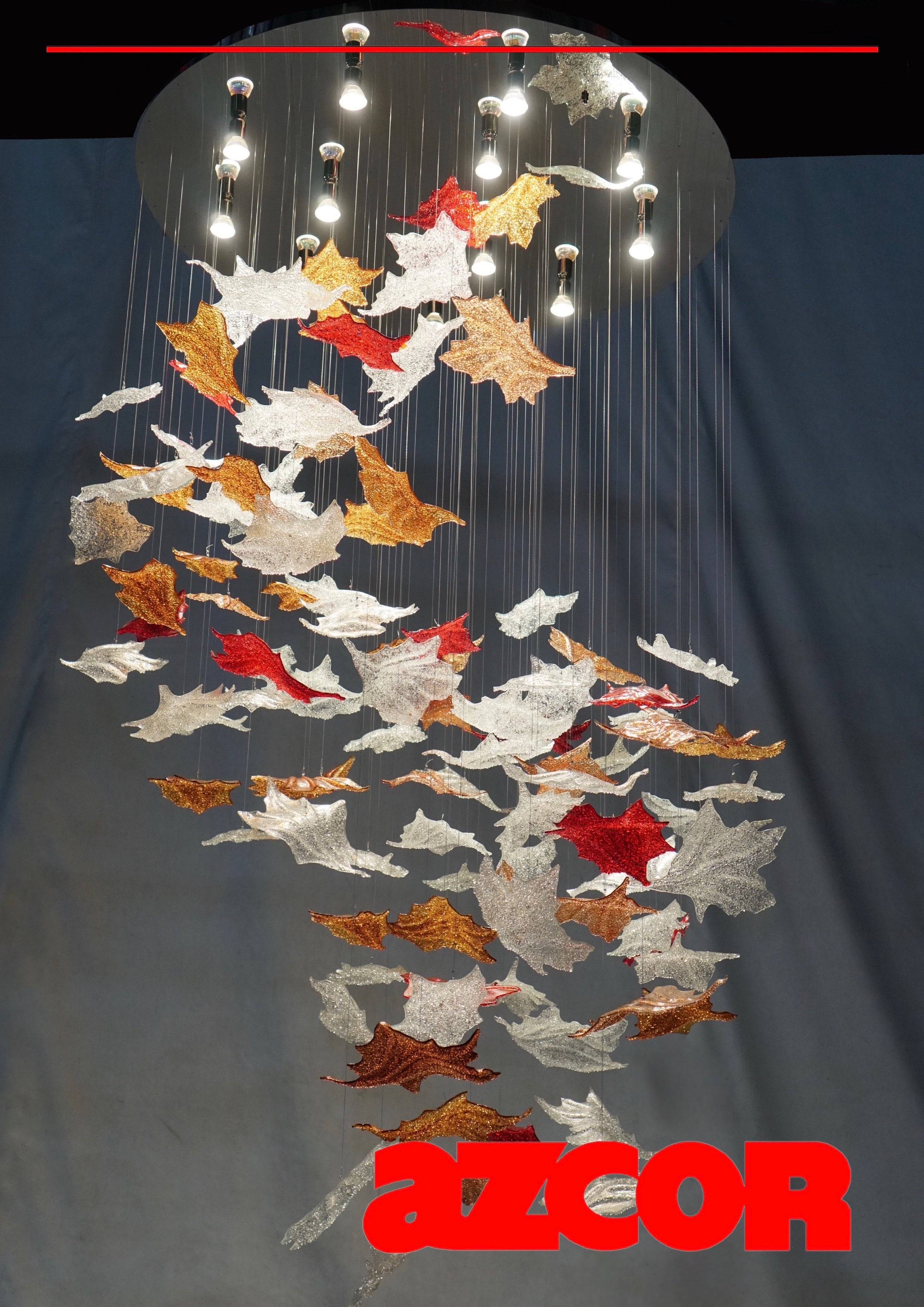 Autumn Leaves Chandelier 1200Ø