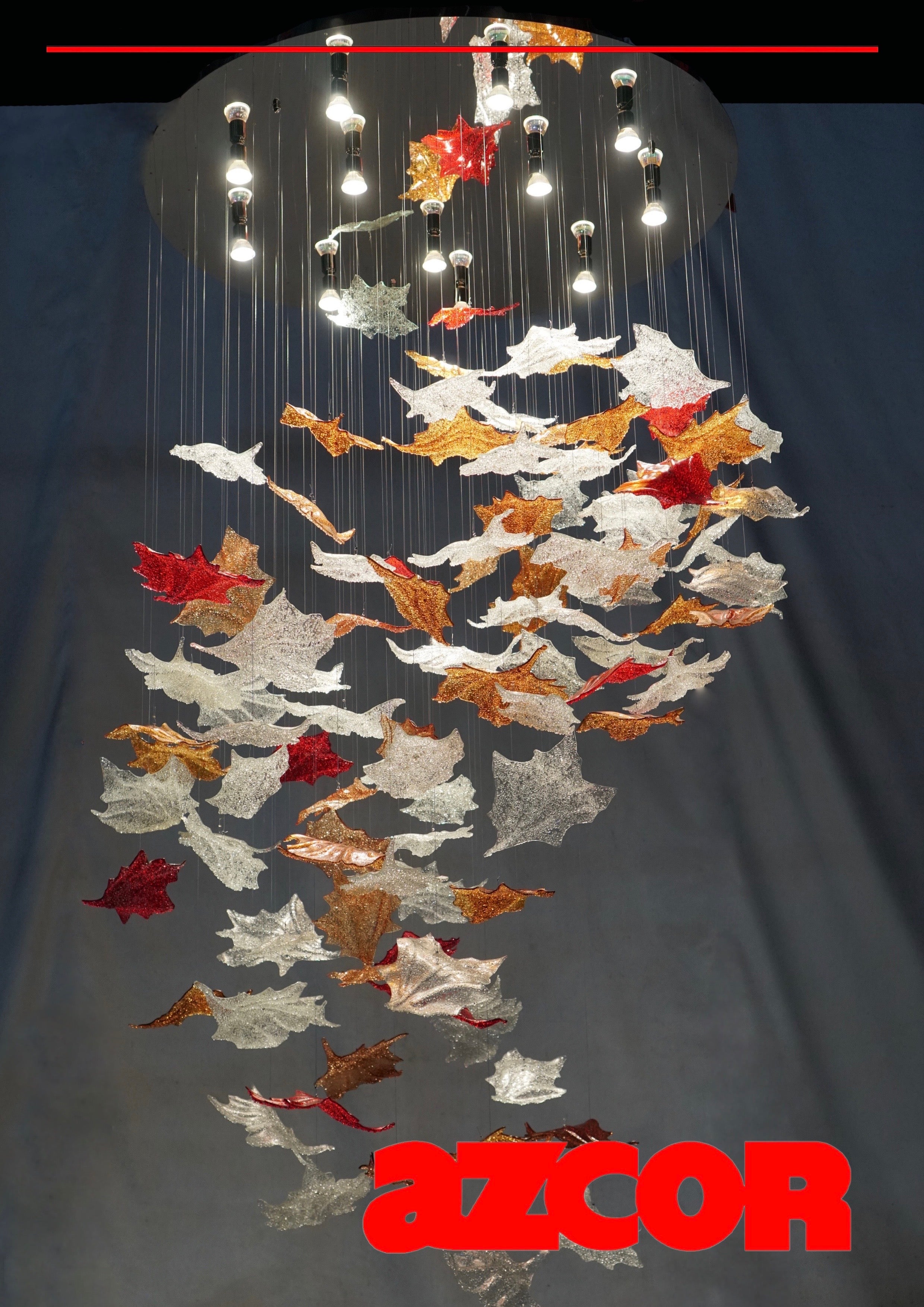 Autumn Leaves Chandelier 1200Ø