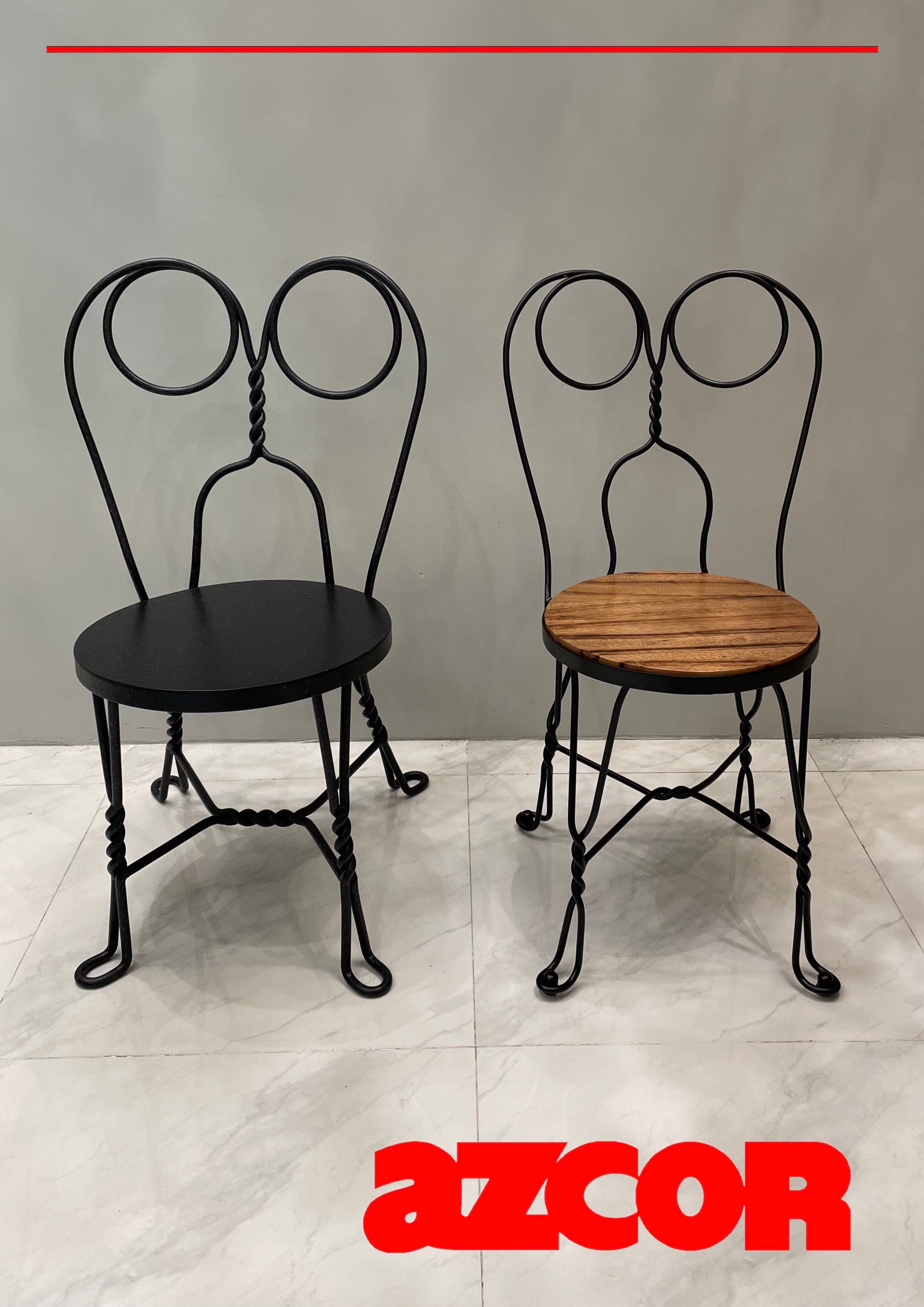 Batibot Wrought-Iron Dining Chair