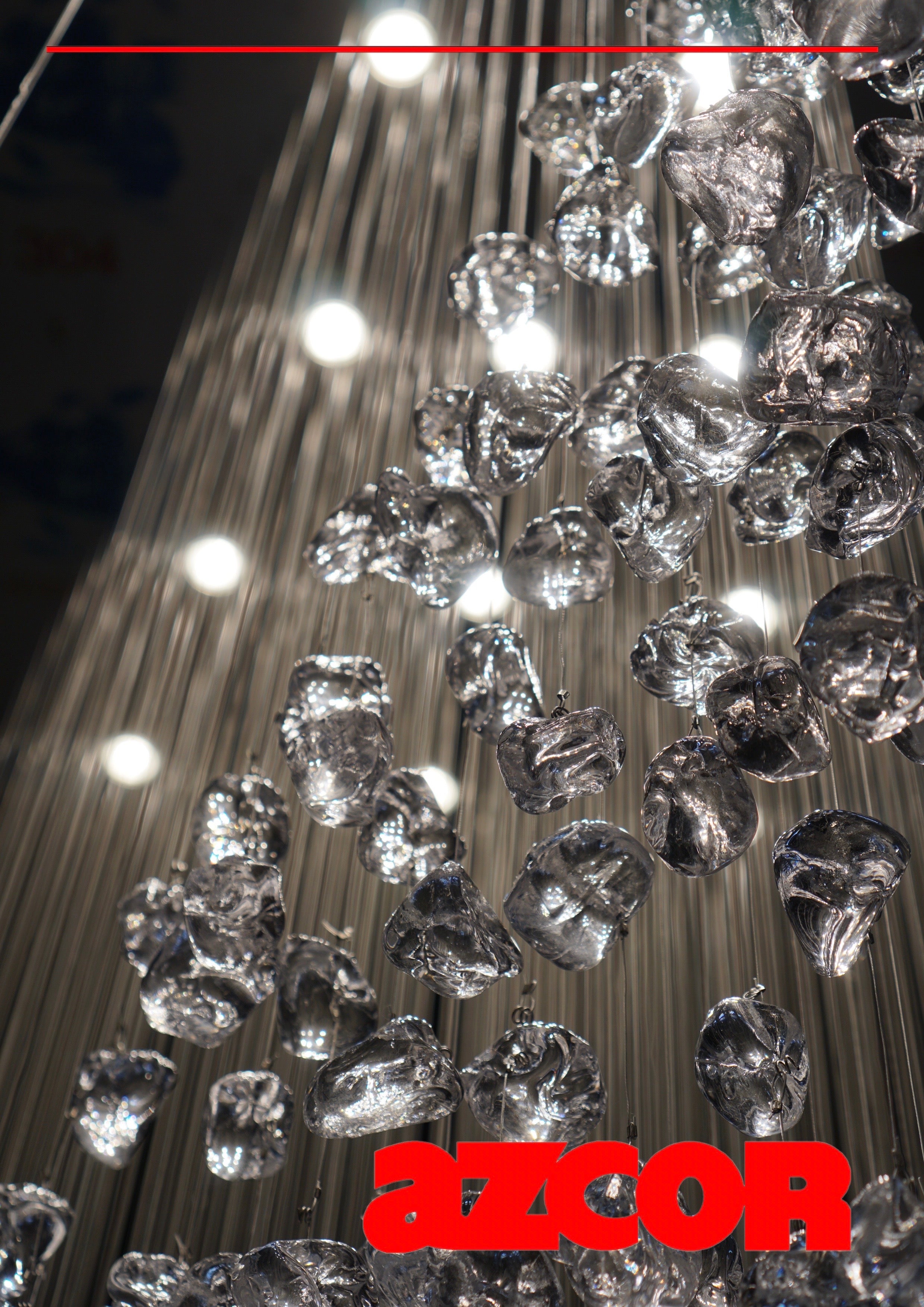 Bohemian Glass | Stones Chandelier 2400 L