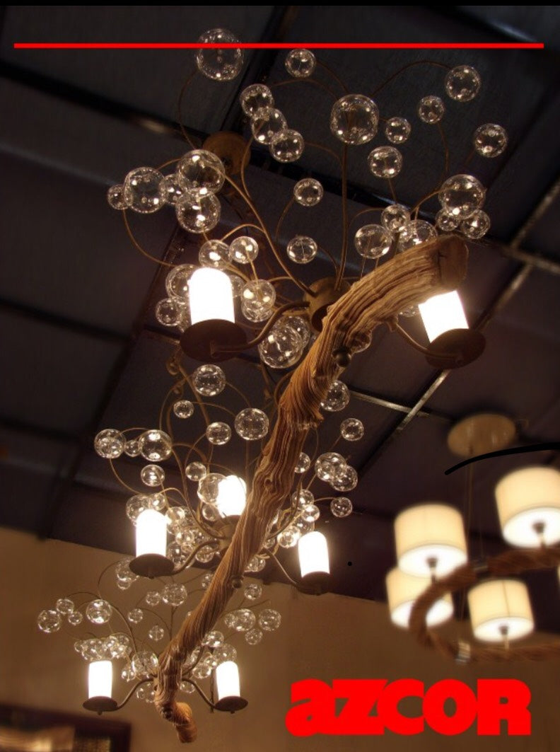 Bubble Vine Dining Light