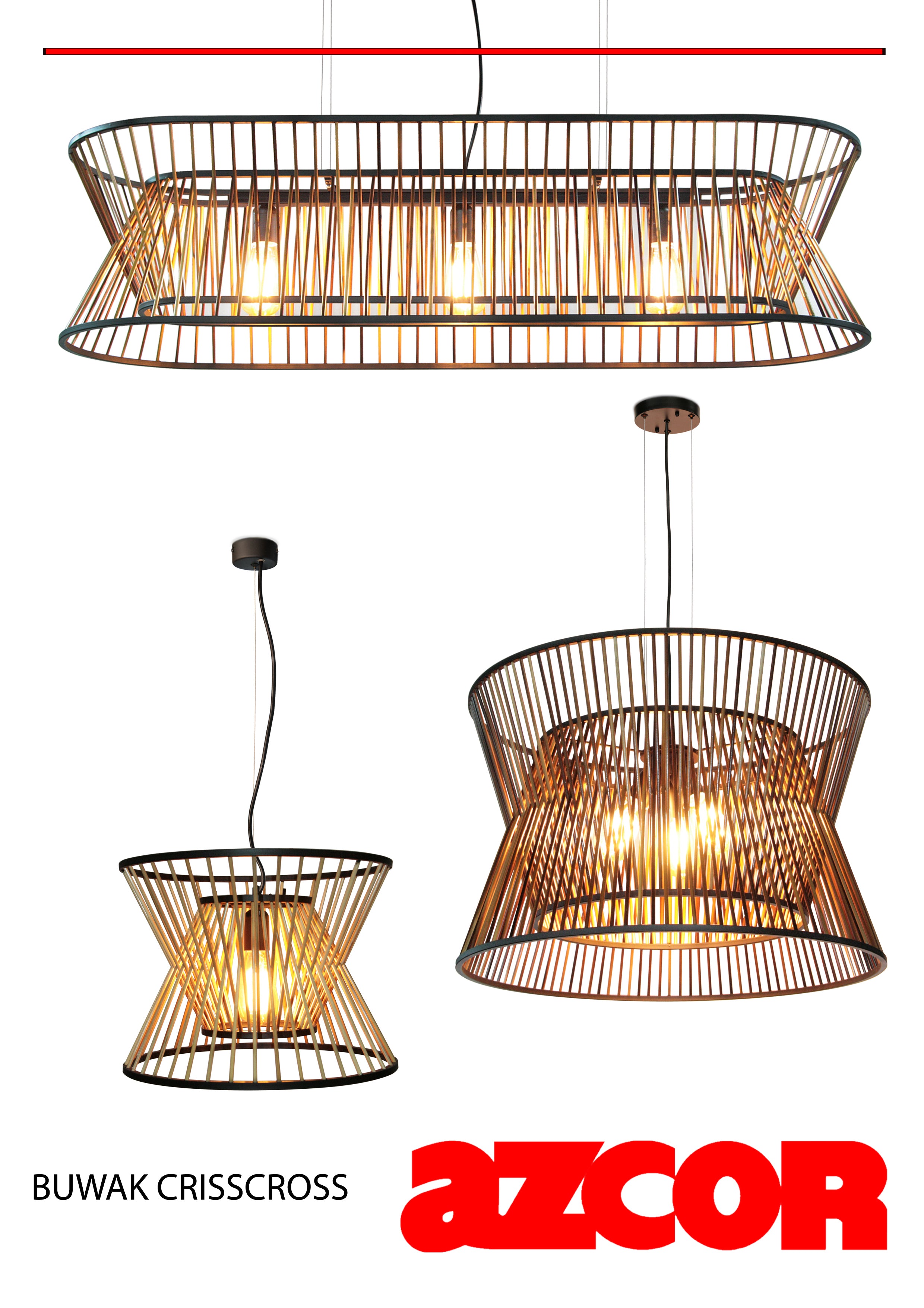 Buwak Crisscross Dining Light Oval