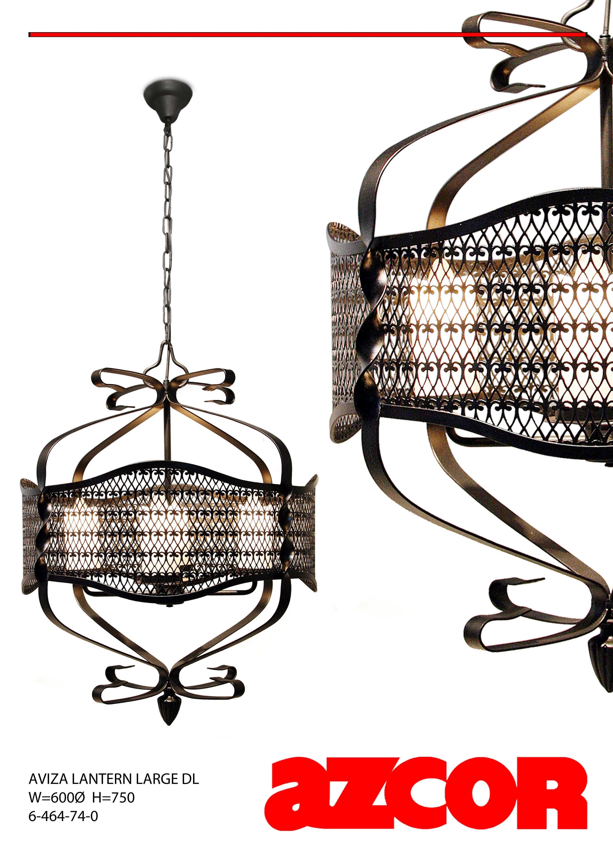 Aviza Lantern Drop Light (L)