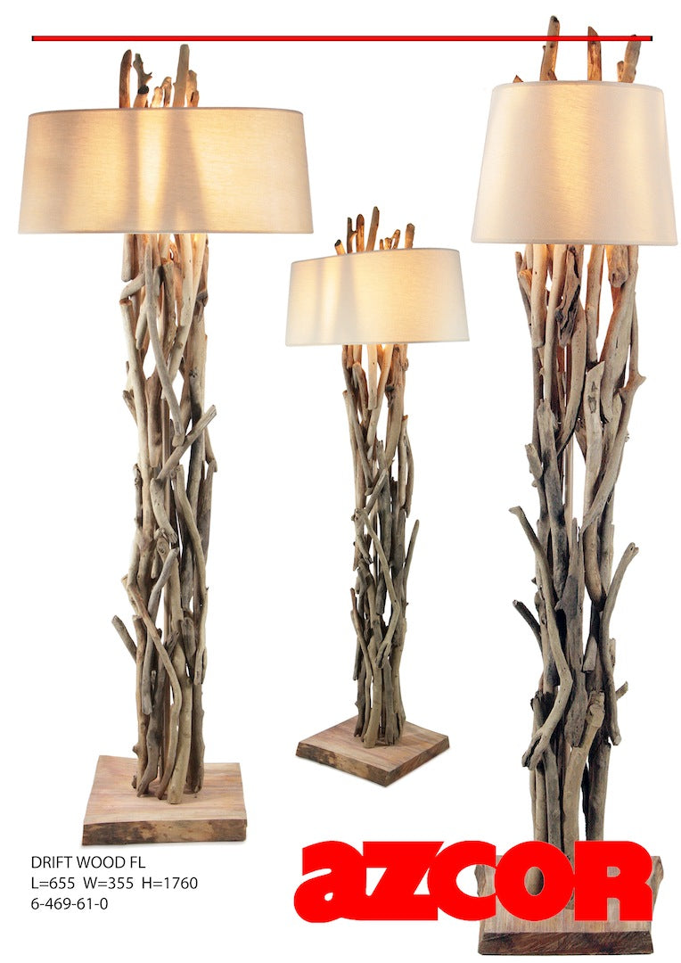 Driftwood Floor Lamp