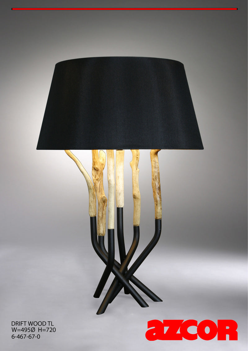 Driftwood Table Lamp Modern
