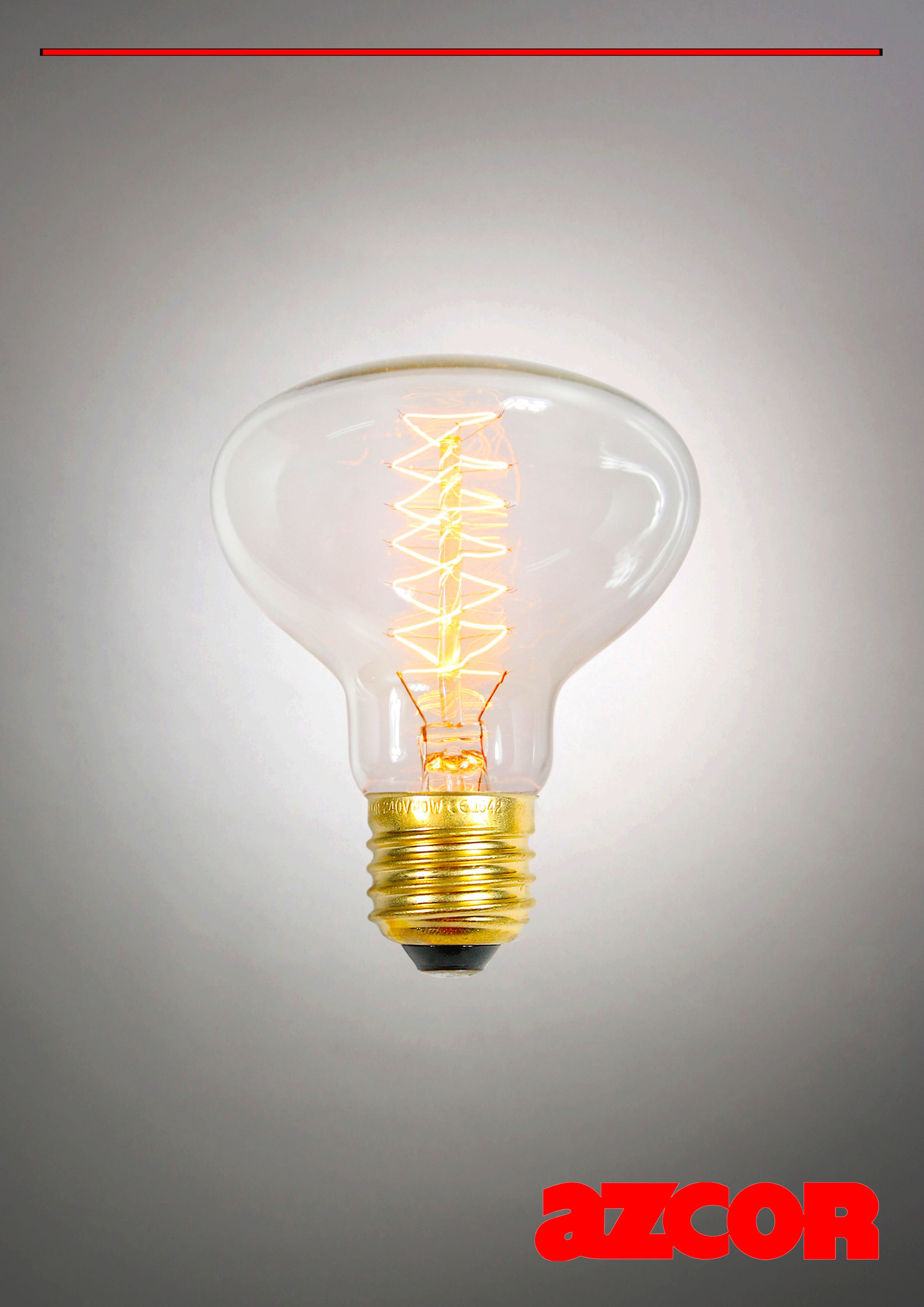 E27 Edison Twister Bulb 40W