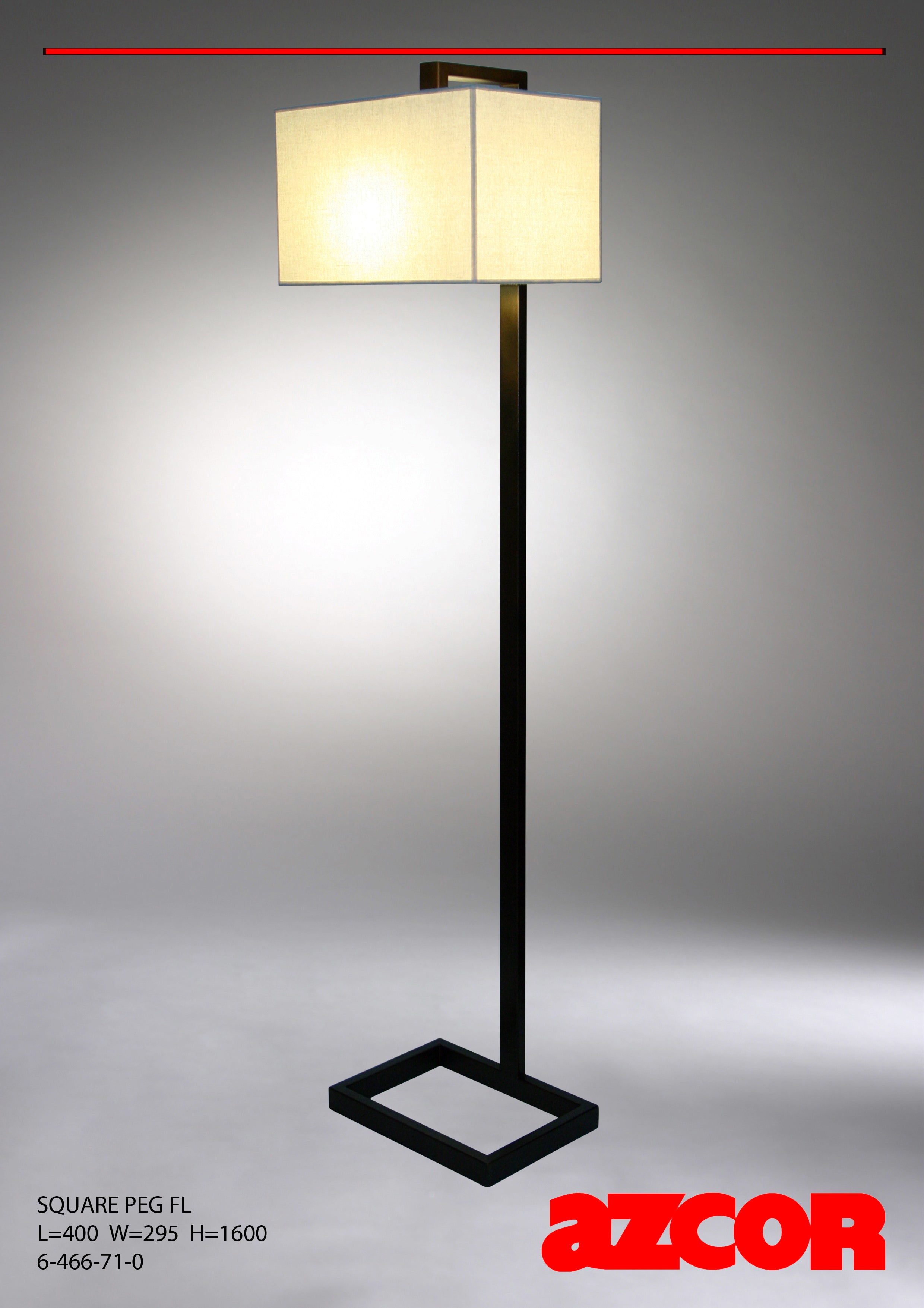 Square Peg Floor Lamp