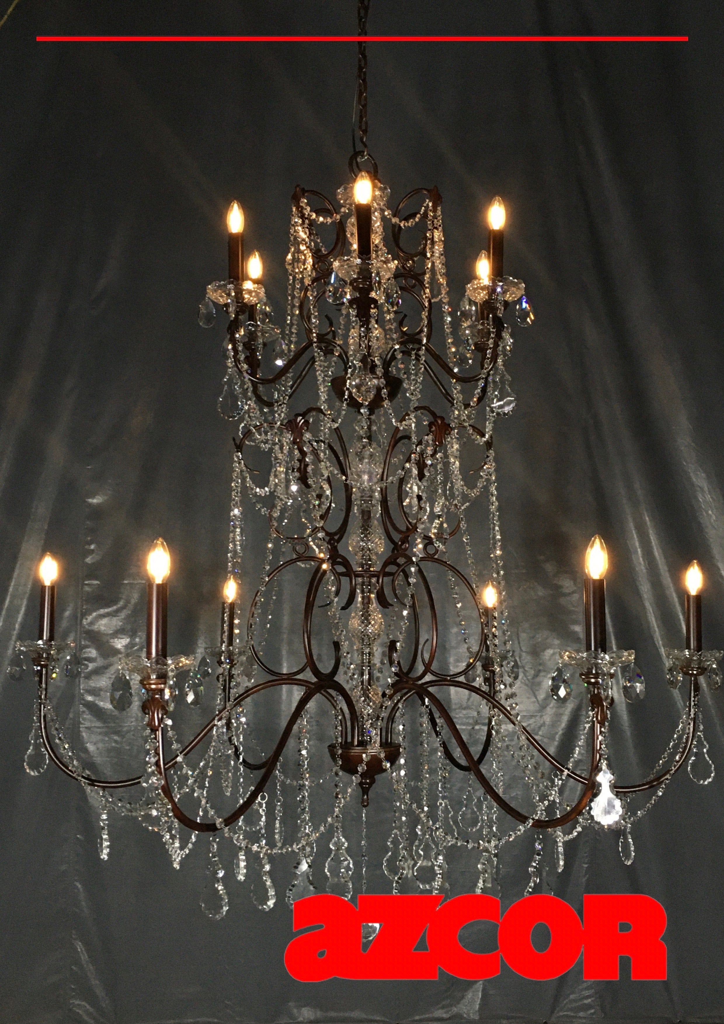 Giza 2-Tier Chandelier 12