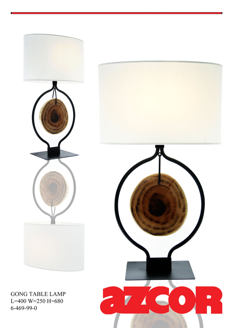 Gong Table Lamp