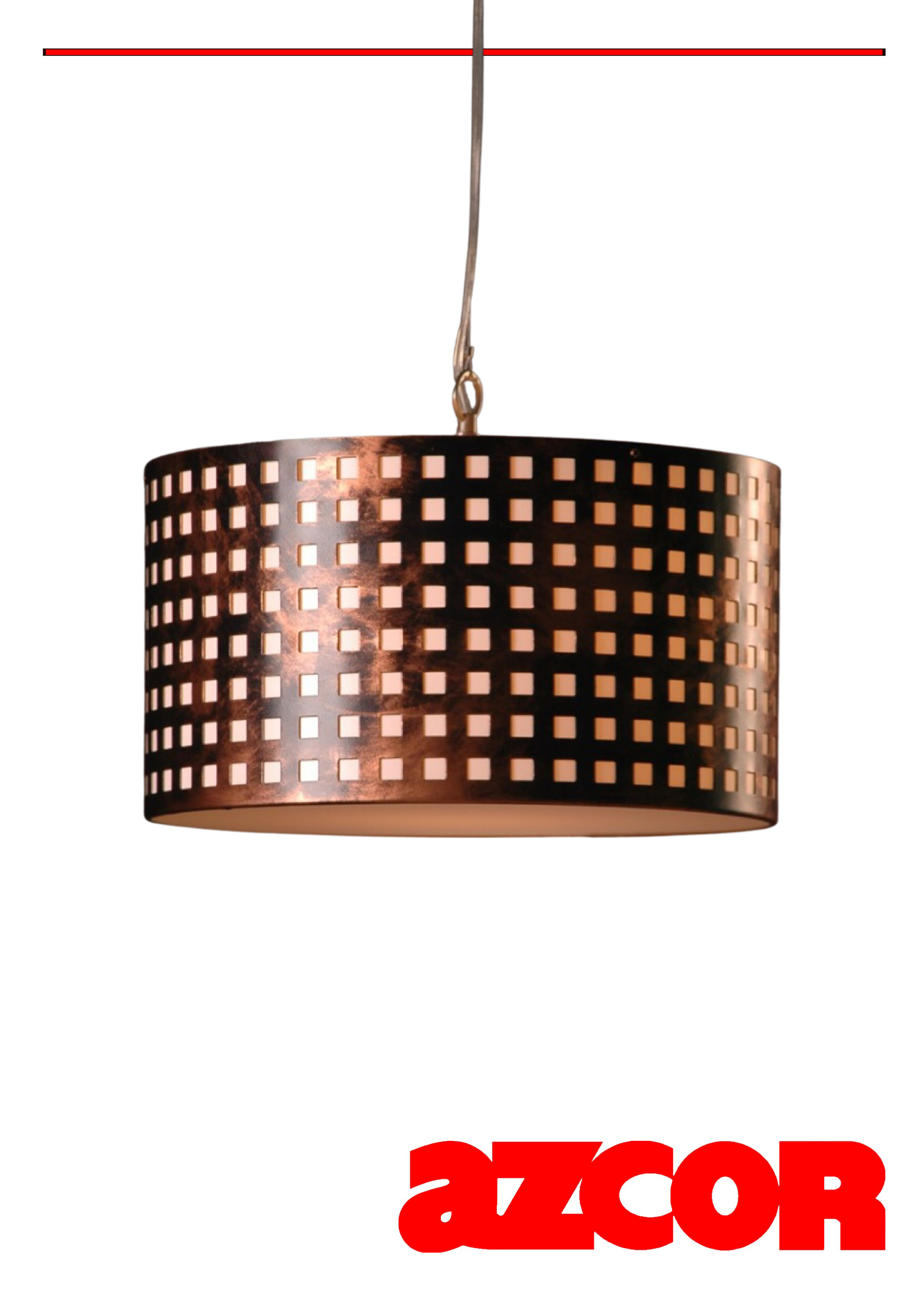 Perforated Drop Light Wide