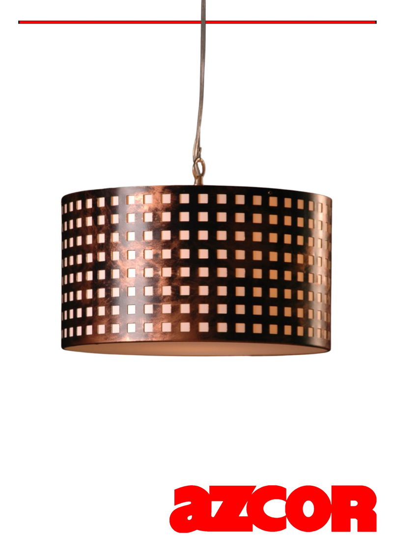 Perforated Drop Light Wide